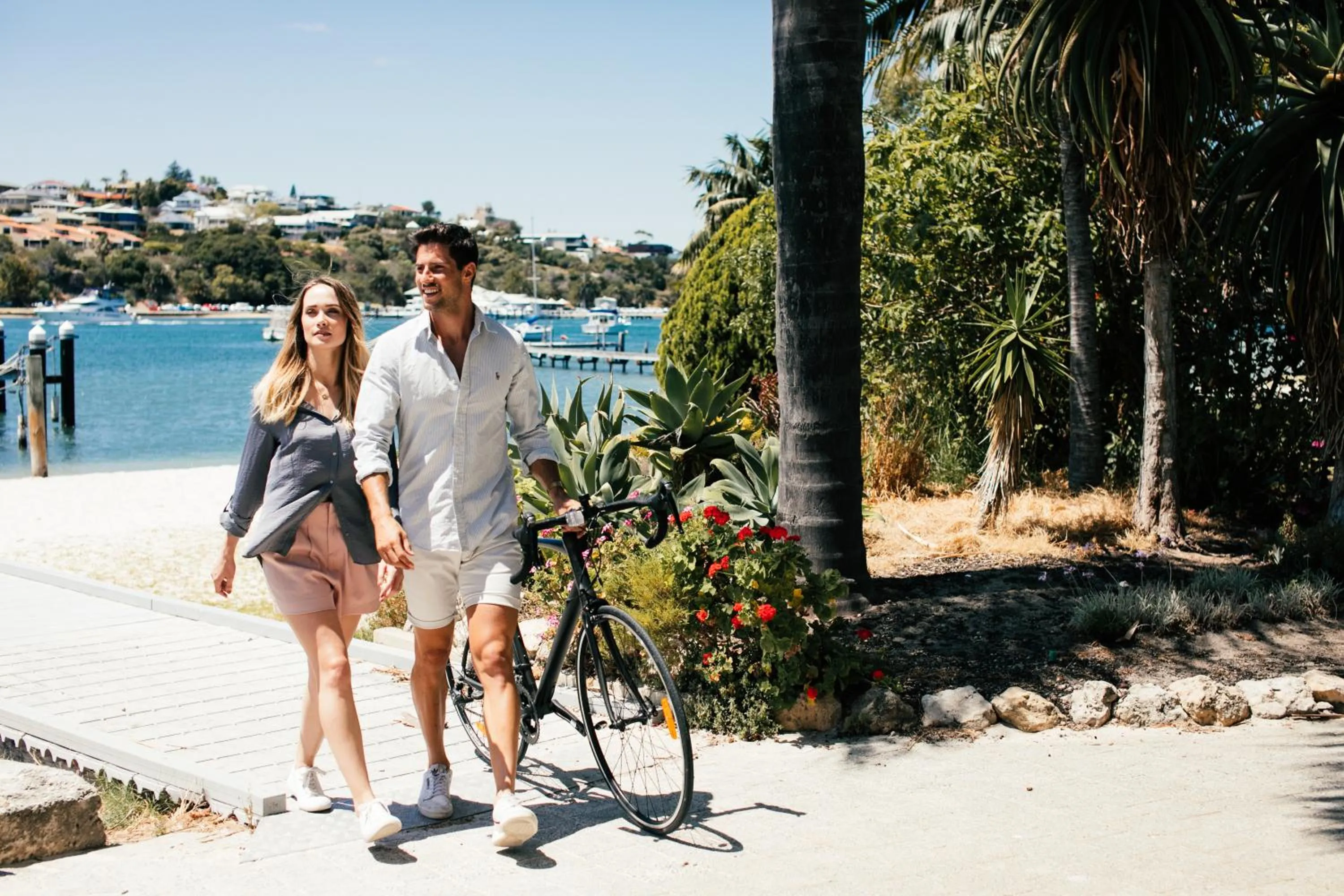 People in Pier 21 Riverside Apartment Hotel