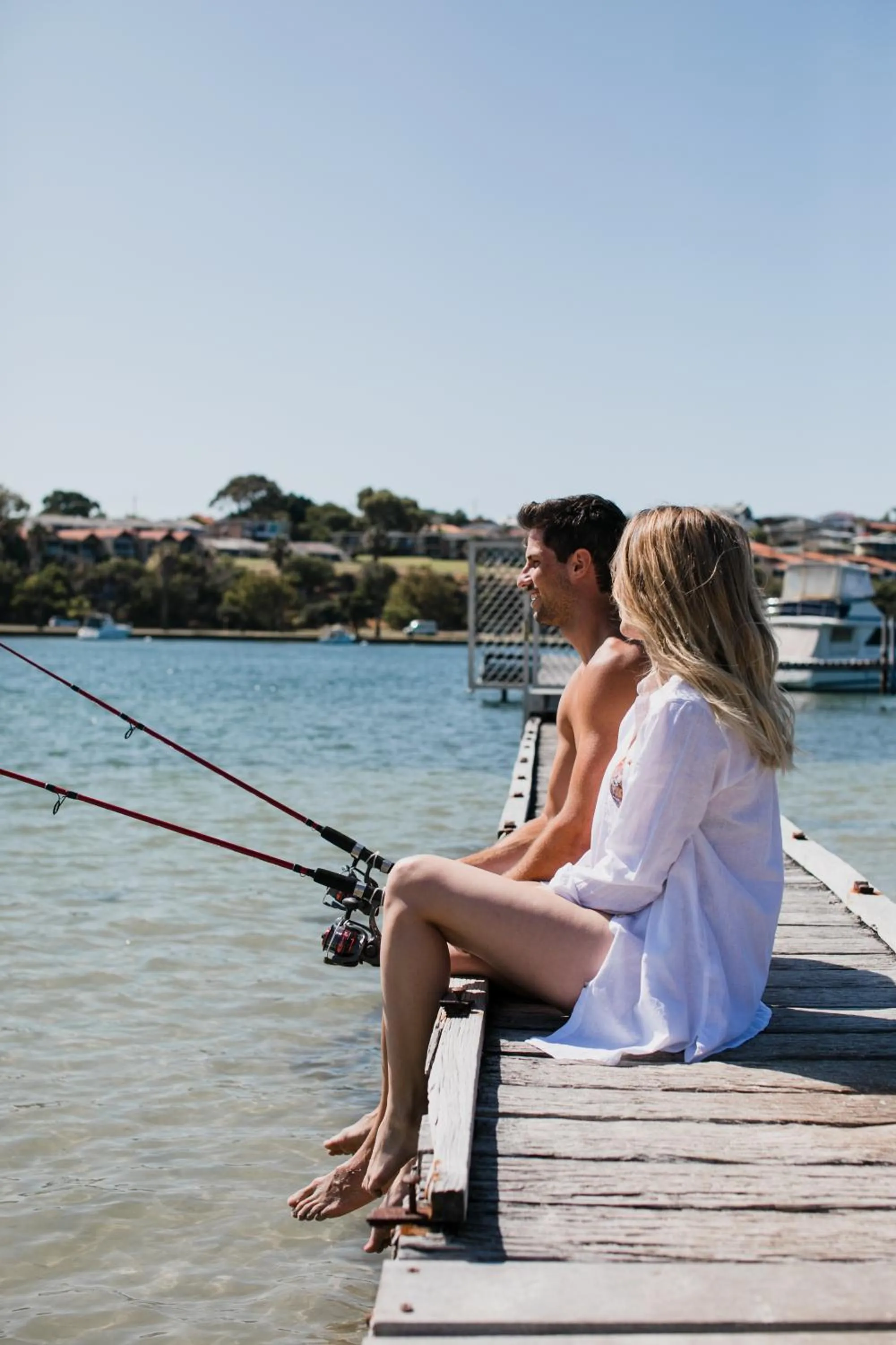People in Pier 21 Riverside Apartment Hotel