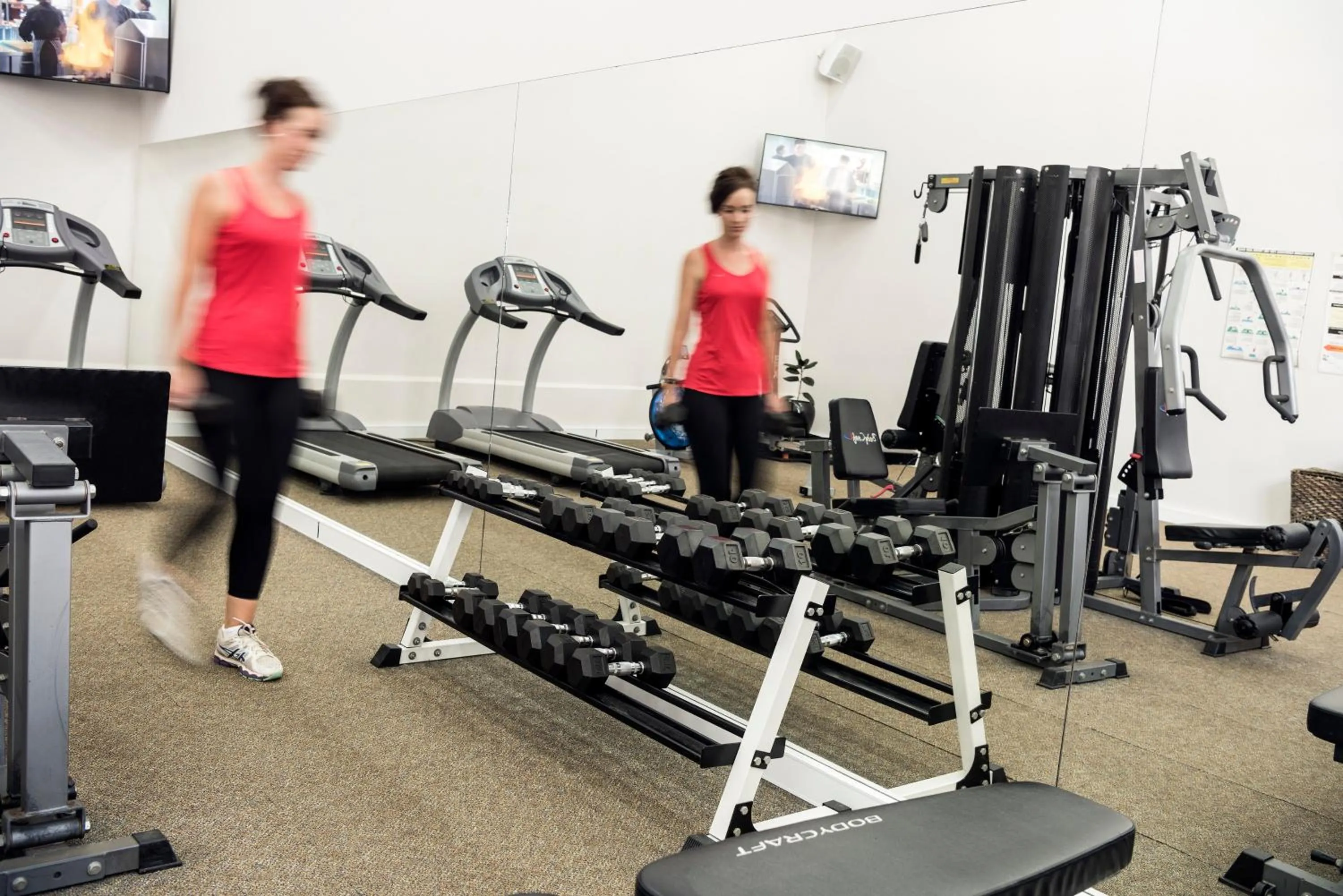 Fitness centre/facilities in Pier 21 Riverside Apartment Hotel