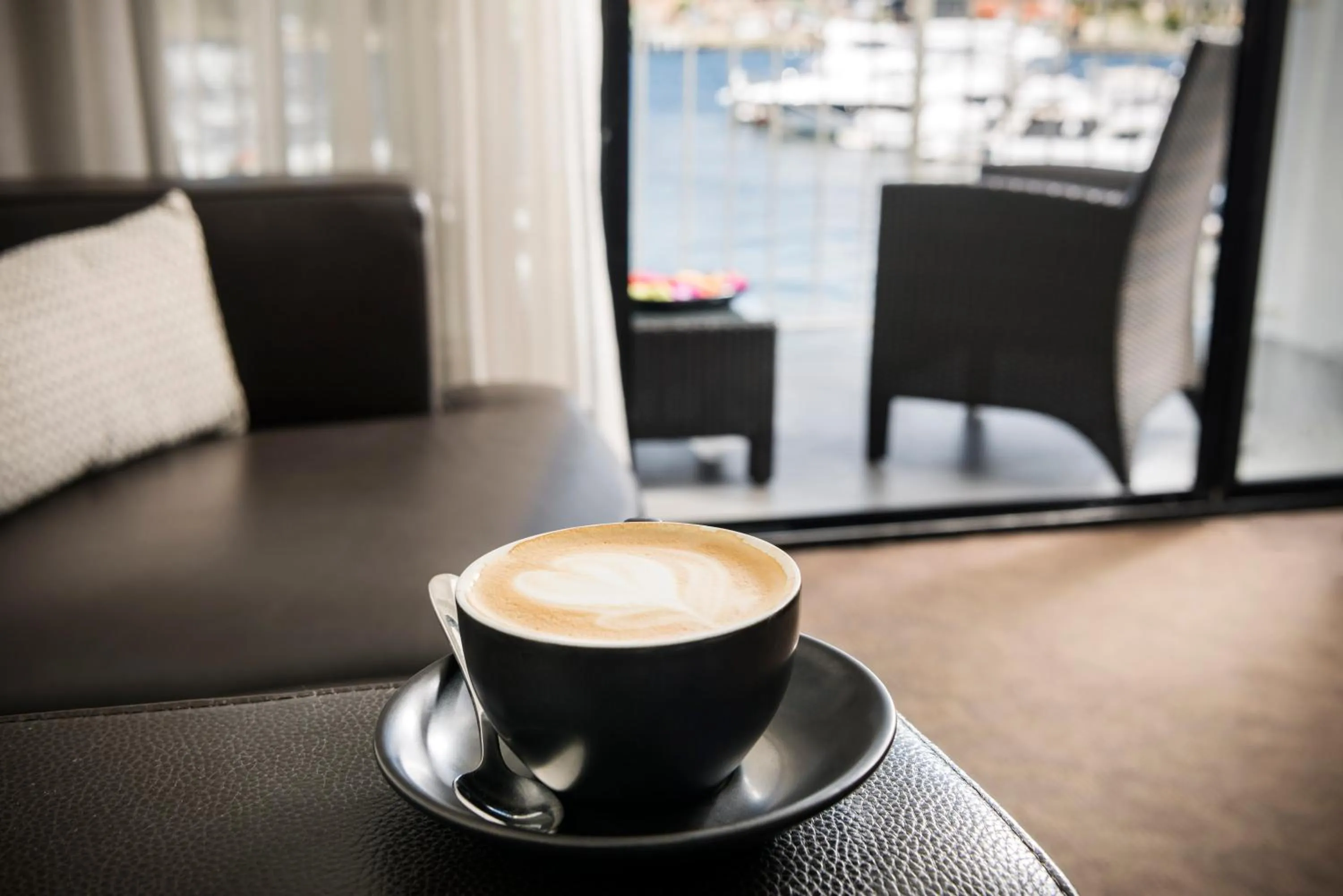 Living room in Pier 21 Riverside Apartment Hotel