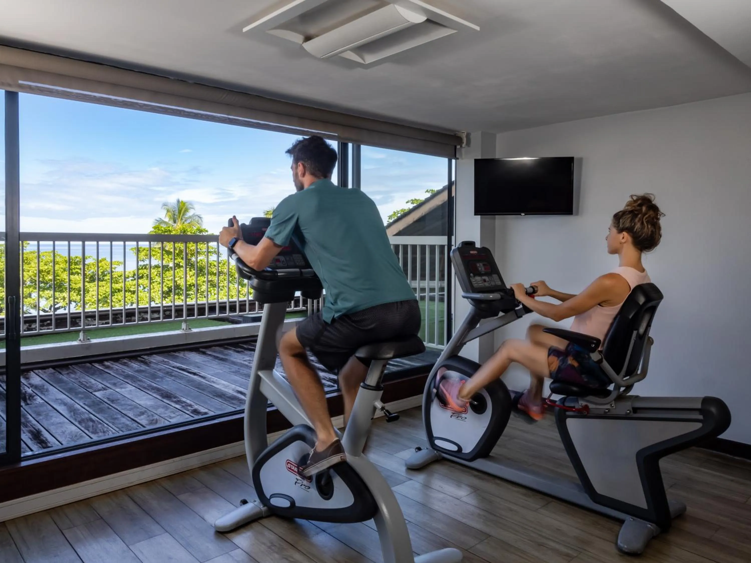 Fitness centre/facilities in Le Tahiti by Pearl Resorts