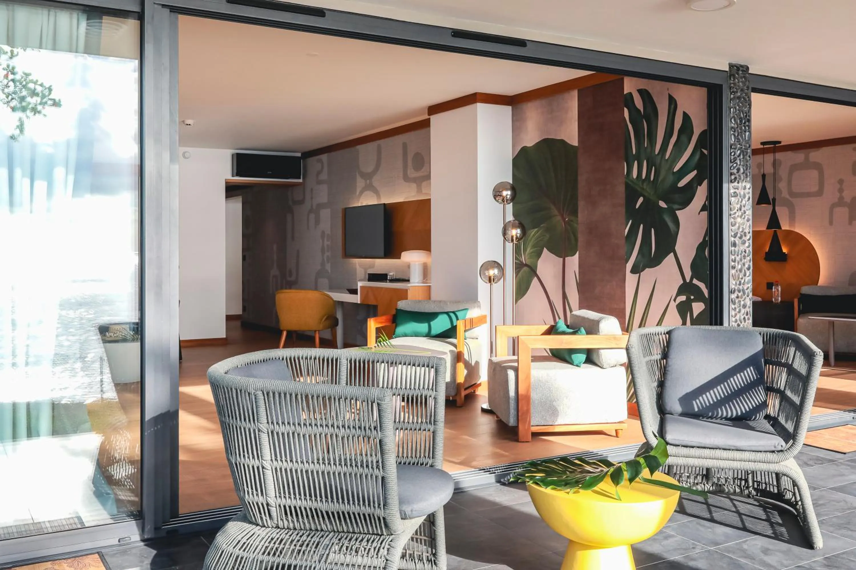 Patio in Le Tahiti by Pearl Resorts