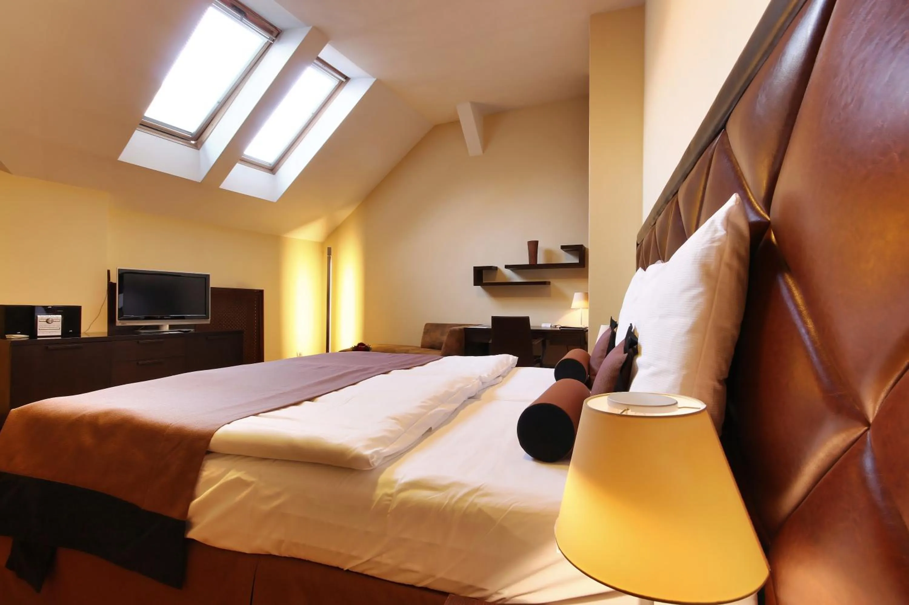 Bed in SKARITZ Hotel & Residence