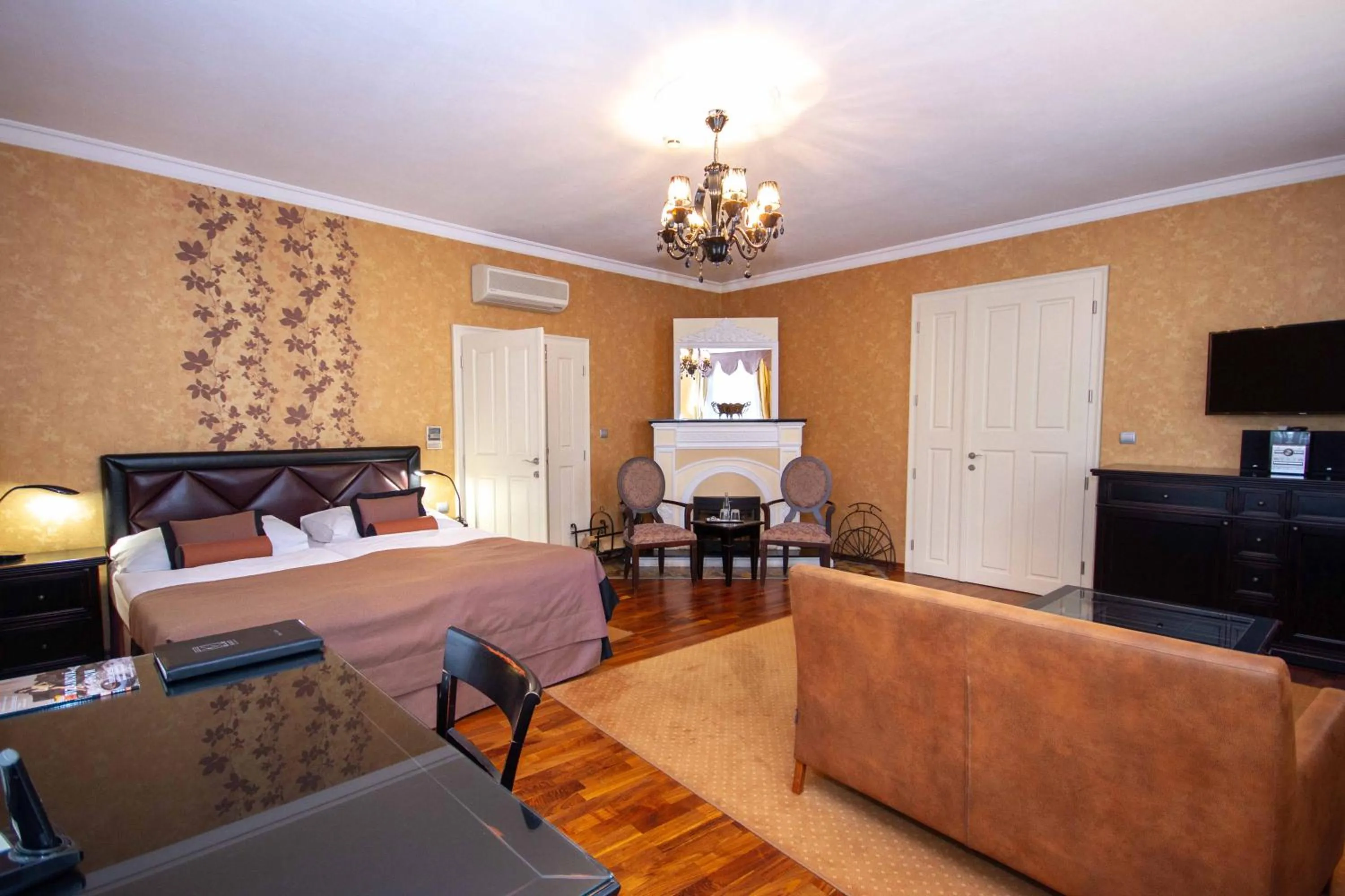 Bed in SKARITZ Hotel & Residence