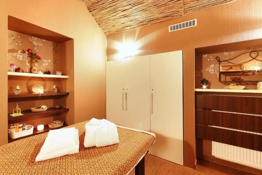 Bed in SKARITZ Hotel & Residence