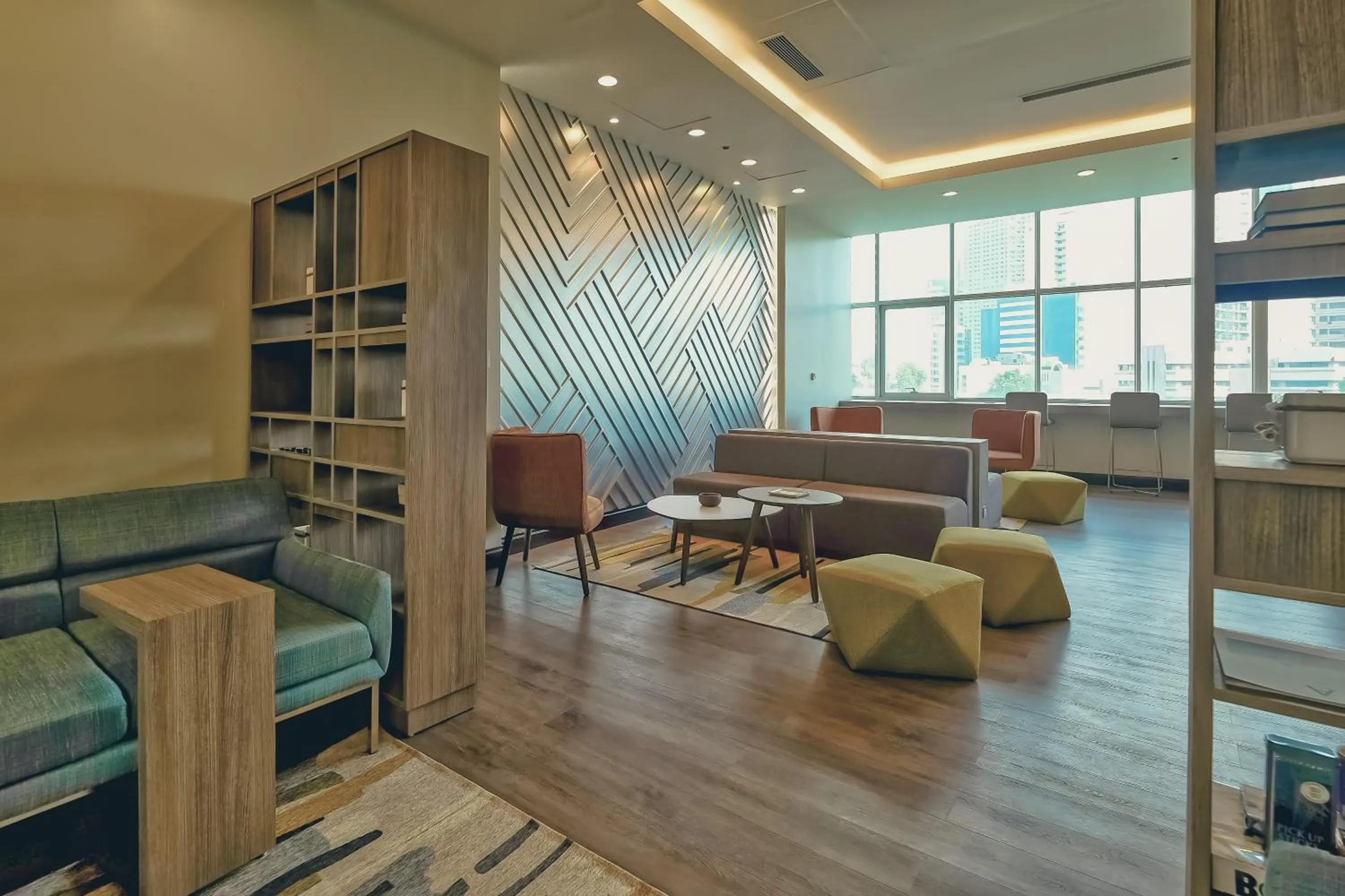 Communal lounge/ TV room in Somerset Millennium Makati