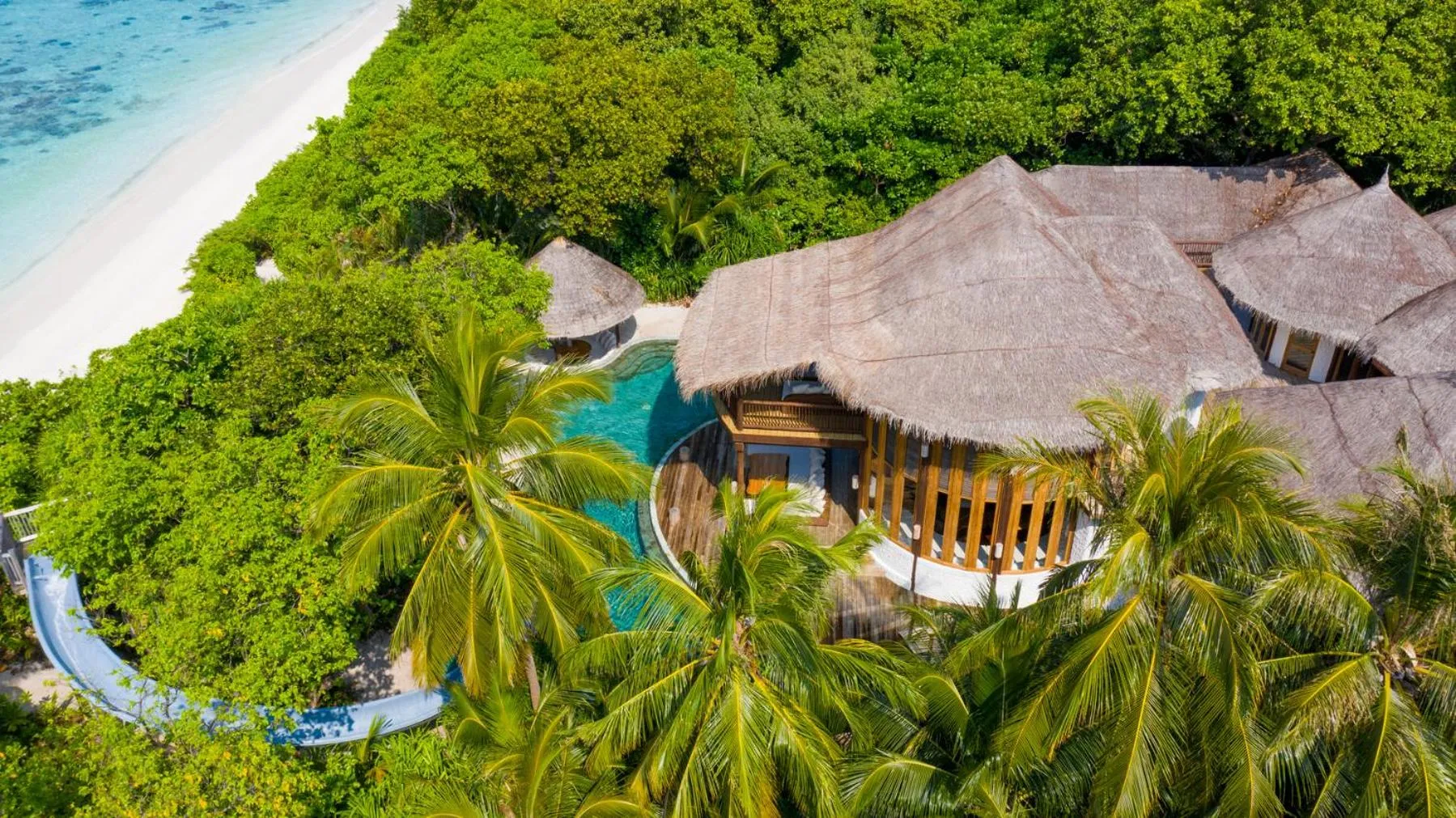 View (from property/room) in Soneva Fushi