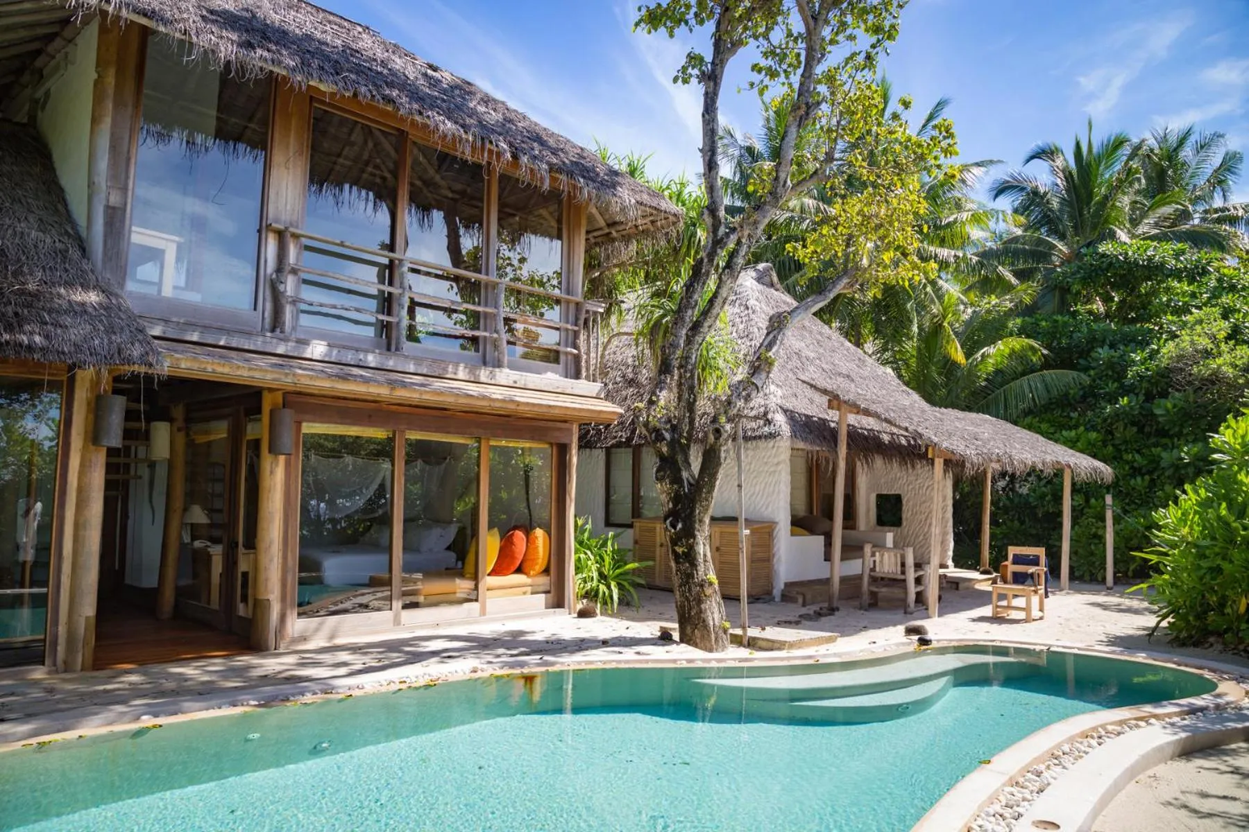 View (from property/room) in Soneva Fushi