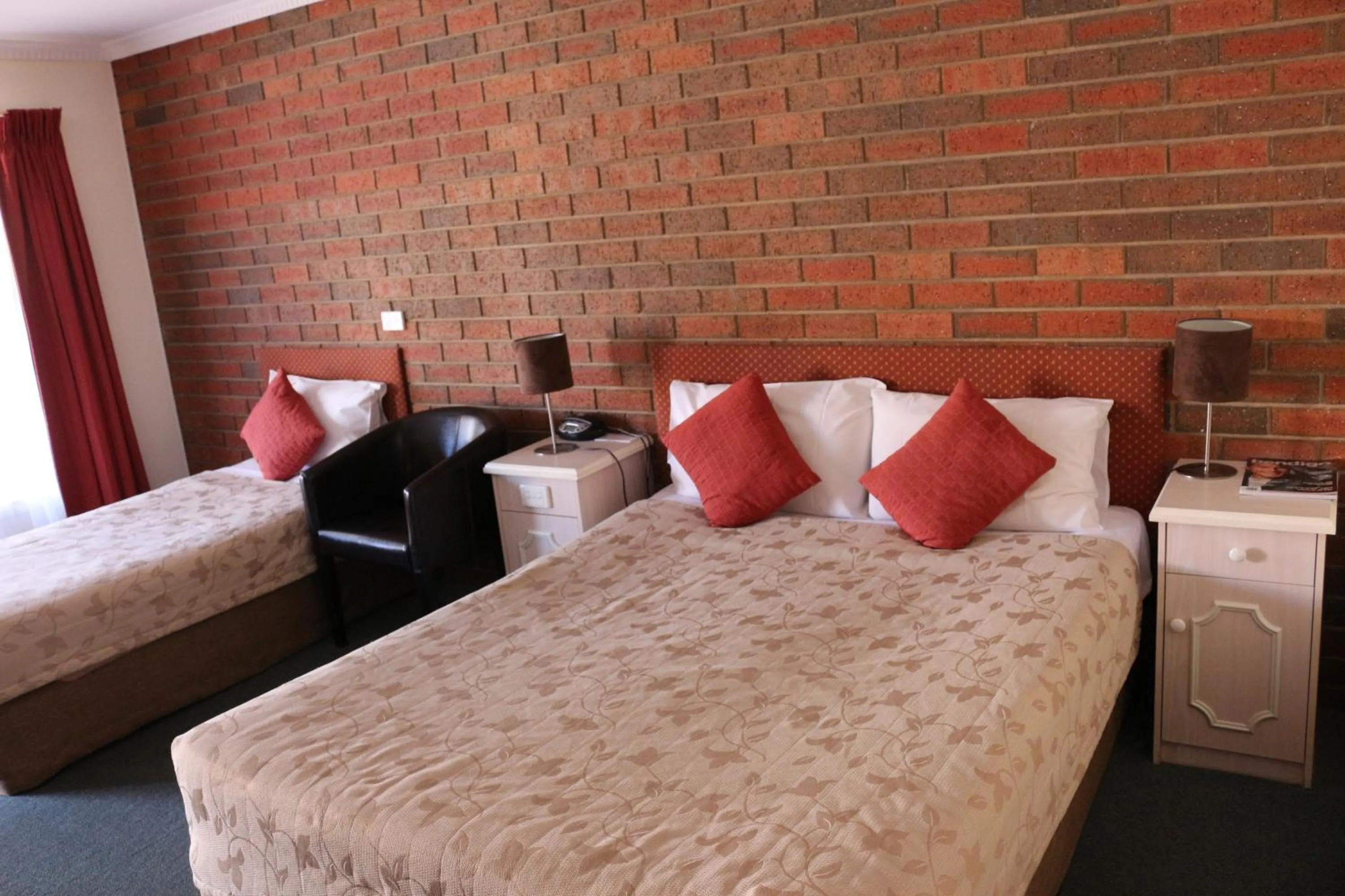 Bed in Bendigo Haymarket Motor Inn