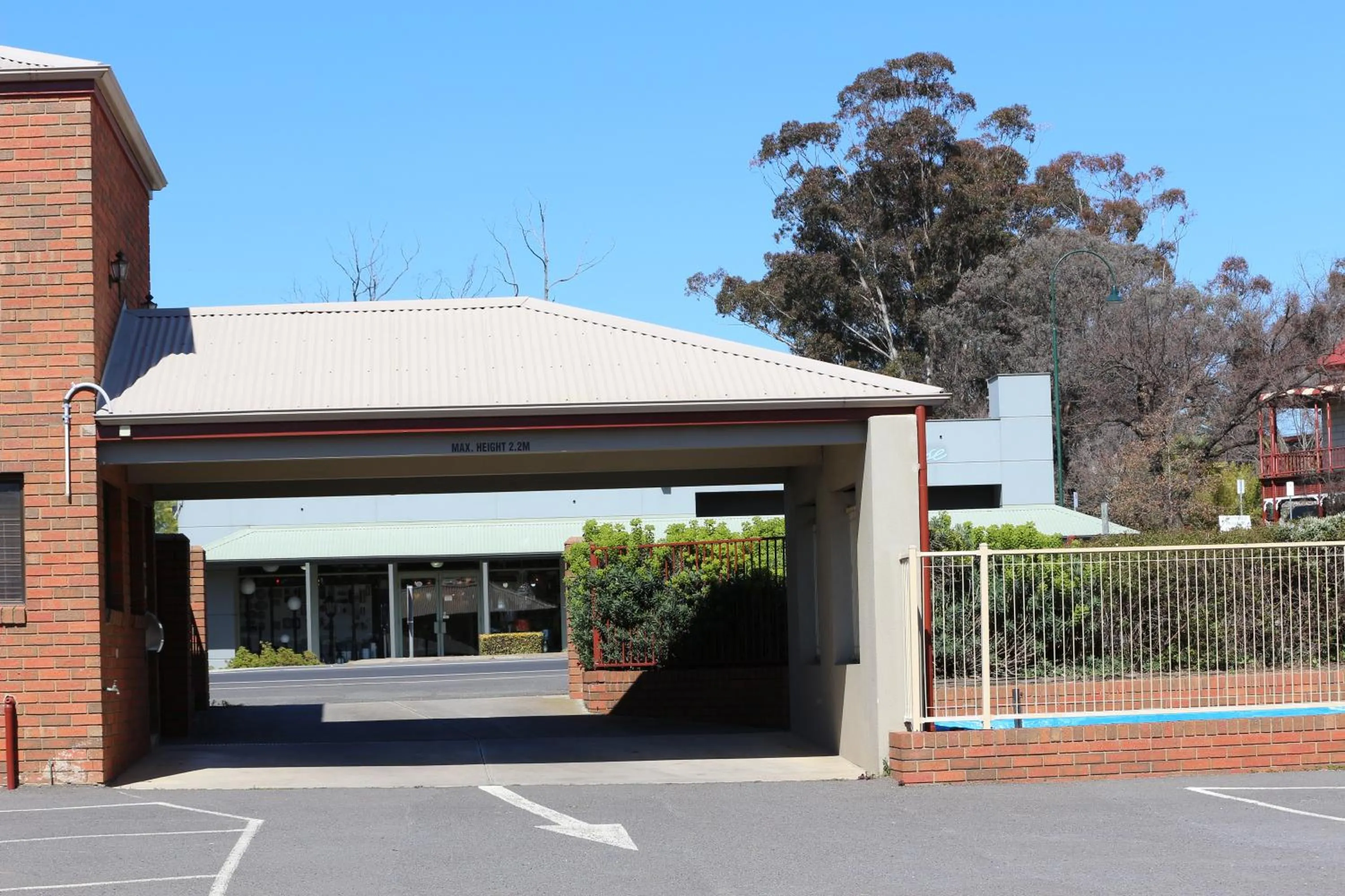 Facade/entrance in Bendigo Haymarket Motor Inn