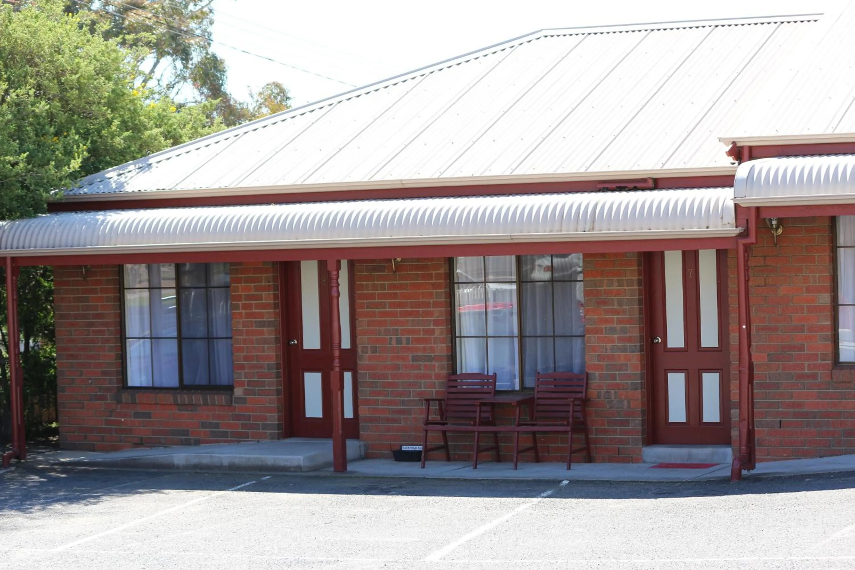 Patio in Bendigo Haymarket Motor Inn