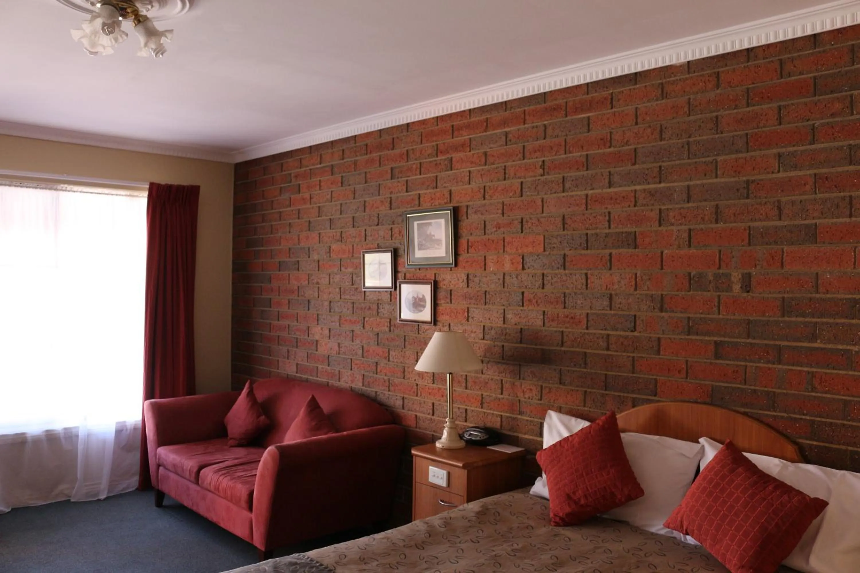 Decorative detail in Bendigo Haymarket Motor Inn