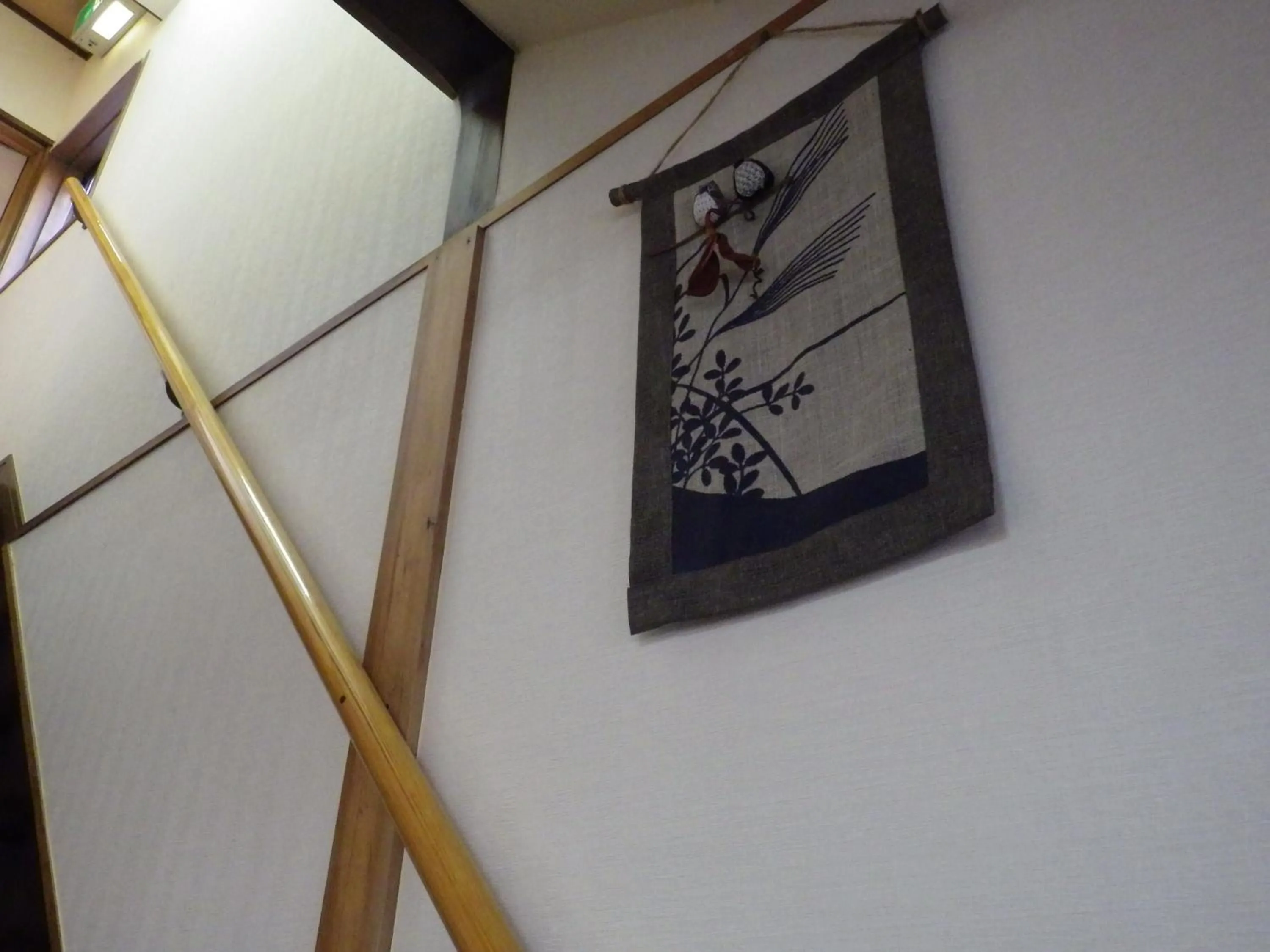 Decorative detail in Uokagi Ryokan