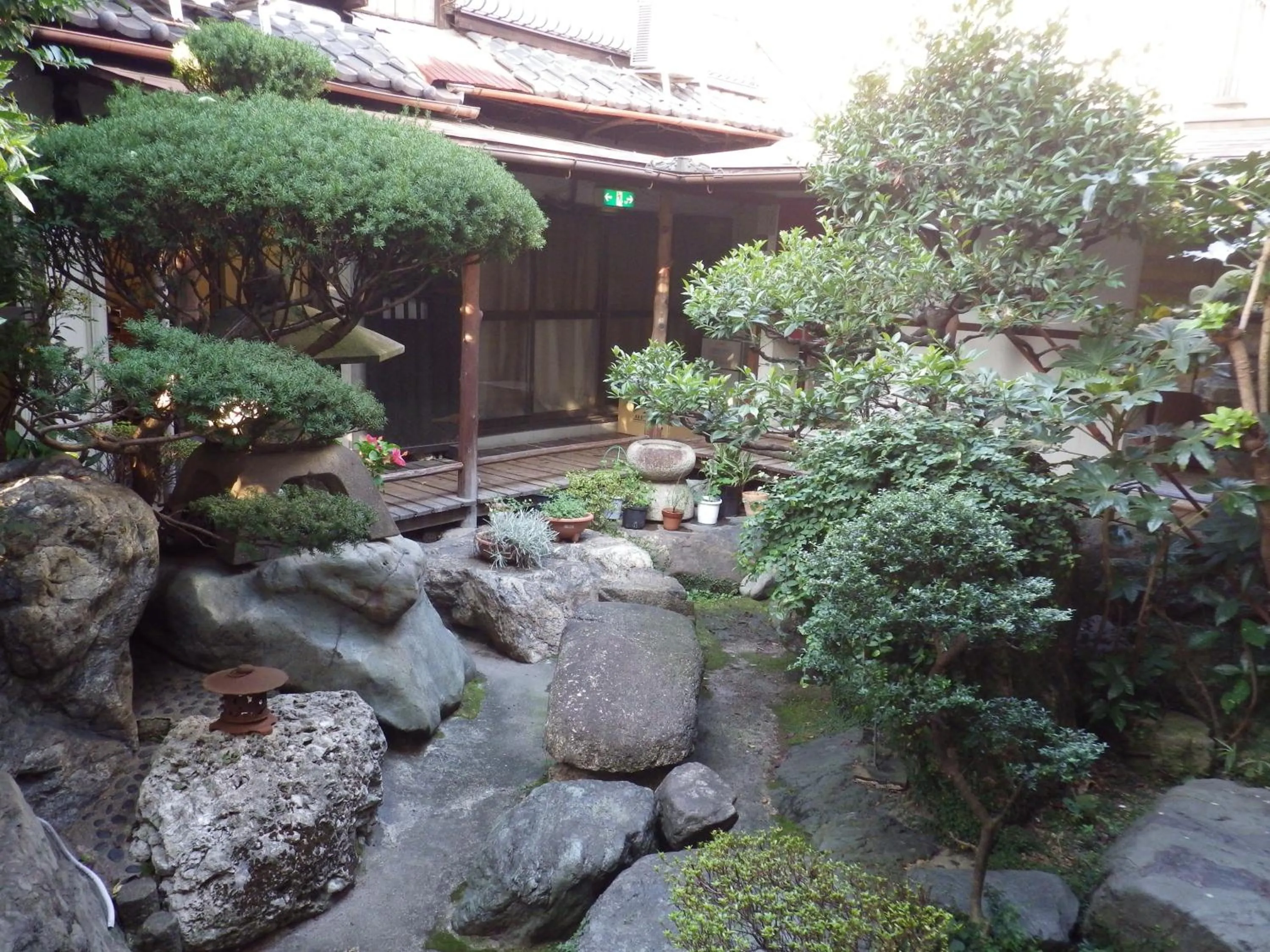 Garden in Uokagi Ryokan