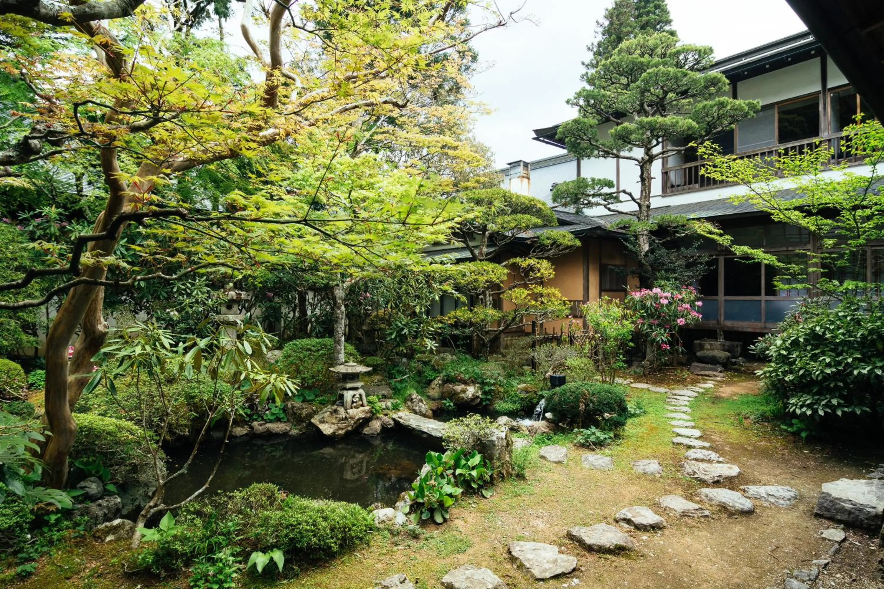 Garden in 高野山 宿坊 増福院 -Koyasan Shukubo Zofukuin-