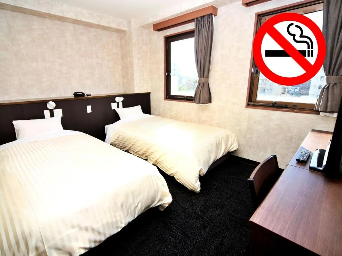 Photo of the whole room, Bed in Miyazaki Lions Hotel