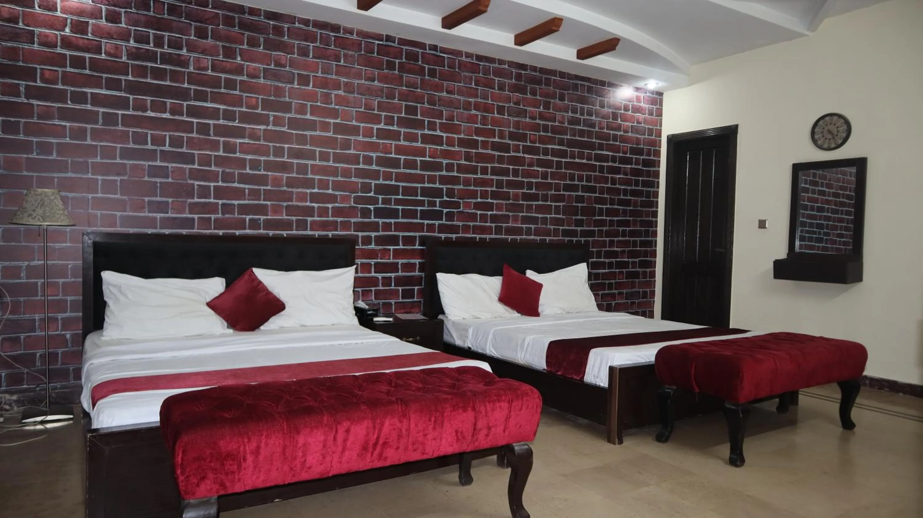 Bed in Serene Residence