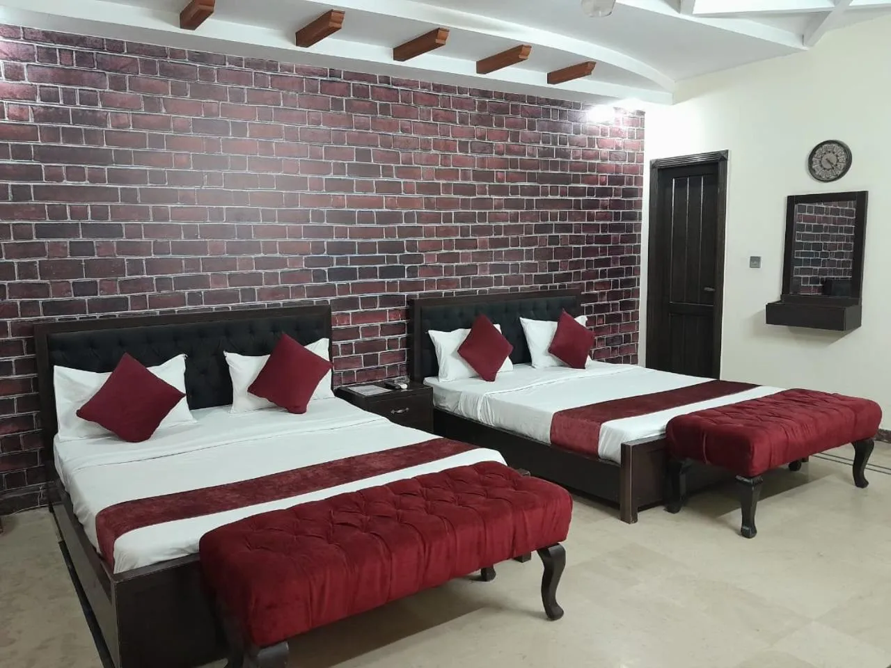 Bed in Serene Residence