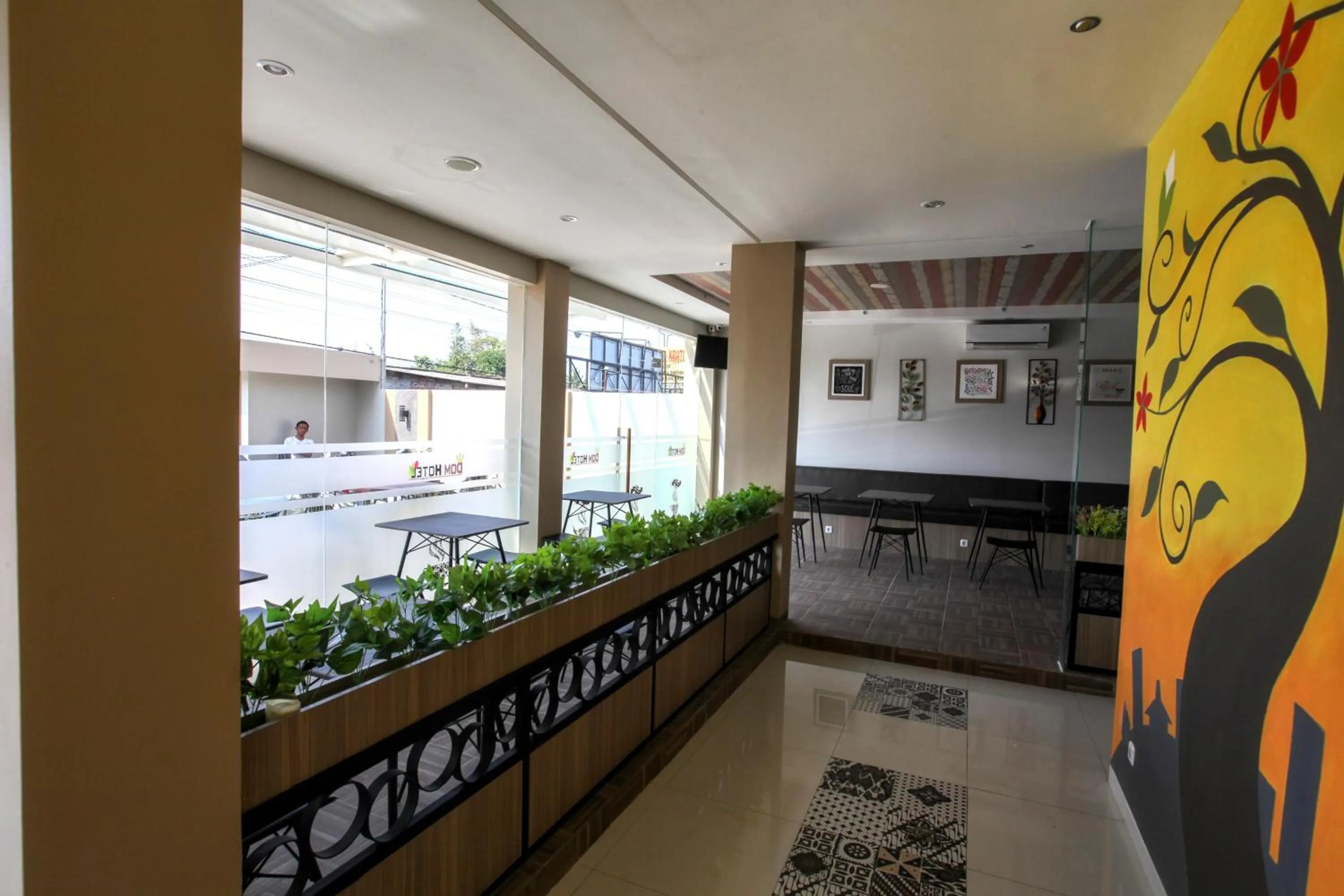 Lobby or reception in DOM Hotel Jogja