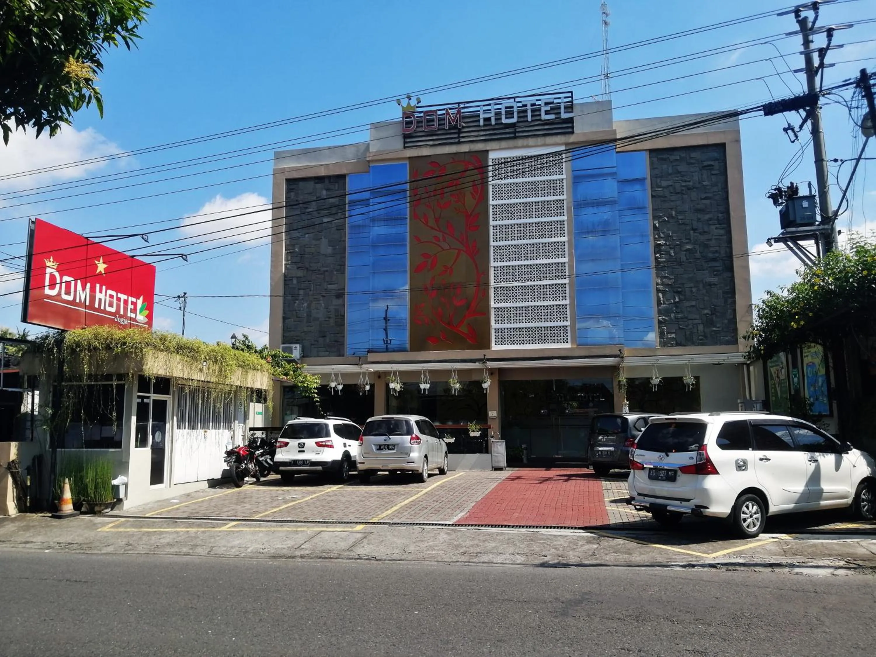 Property building in DOM Hotel Jogja