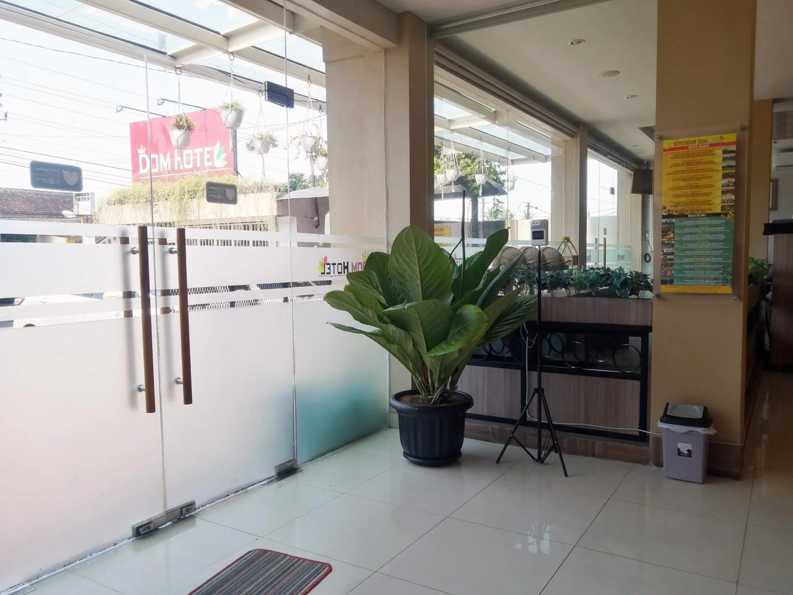Lobby or reception in DOM Hotel Jogja
