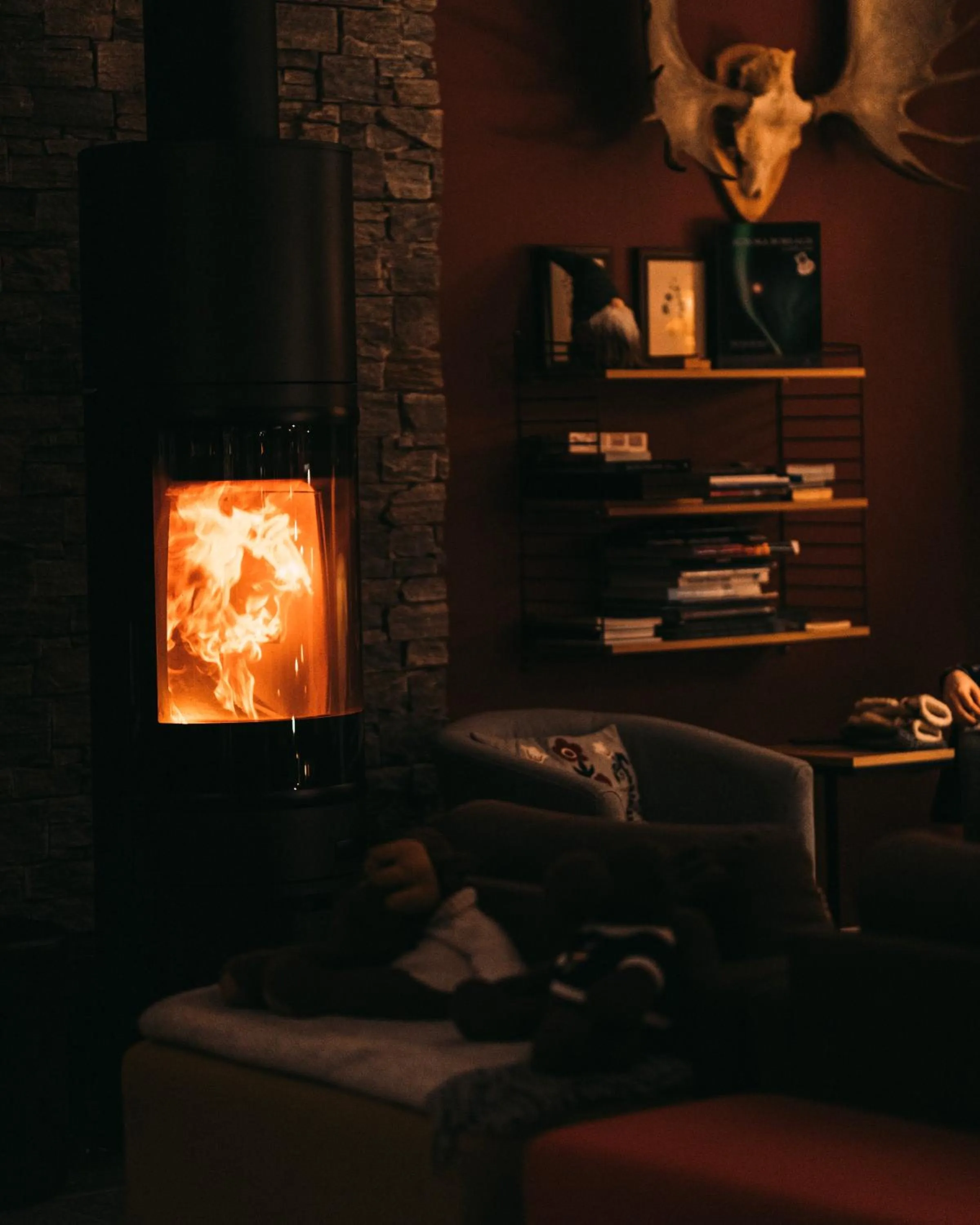 Lobby or reception in Abisko Mountain Lodge