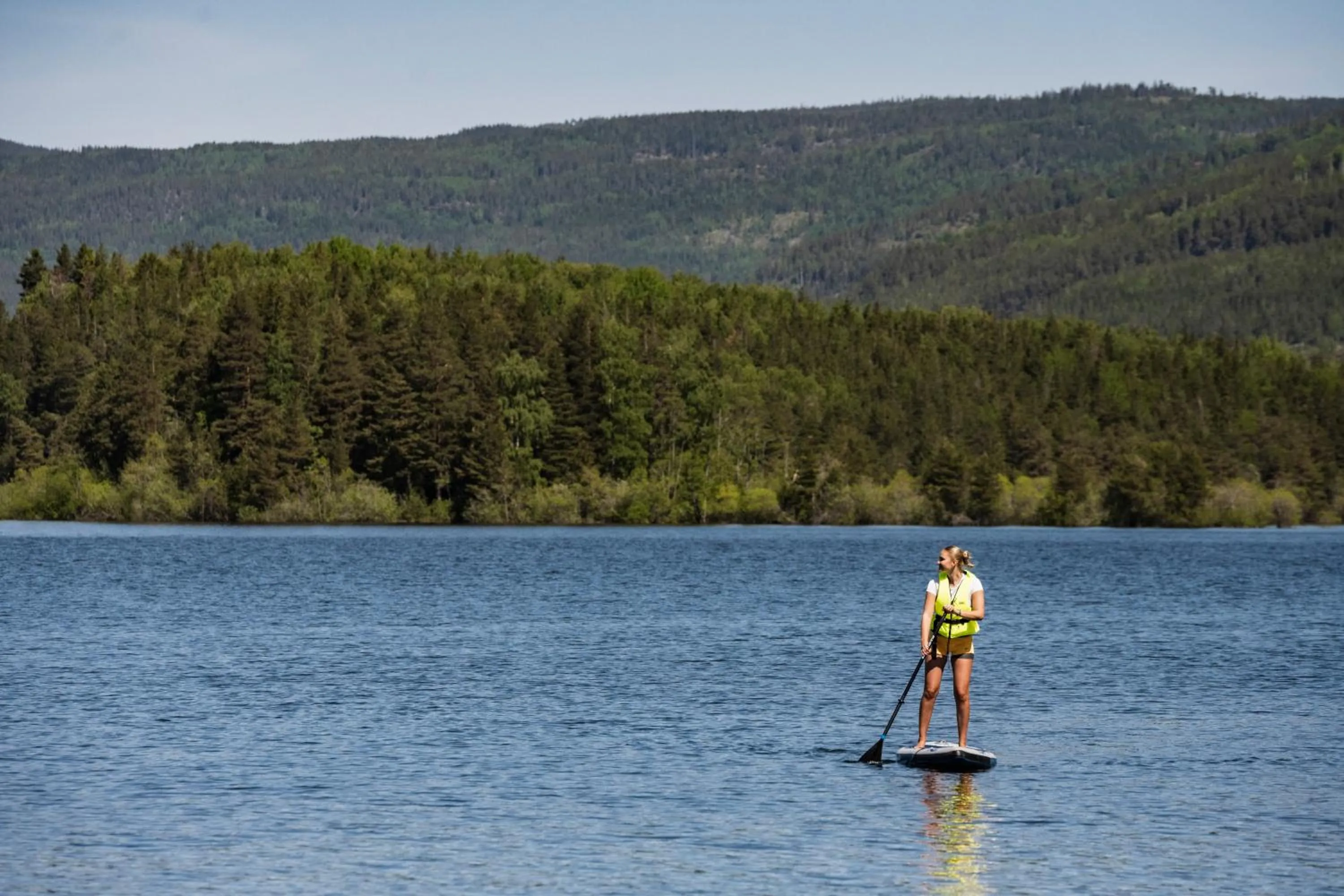 Canoeing in Sundvolden Hotel