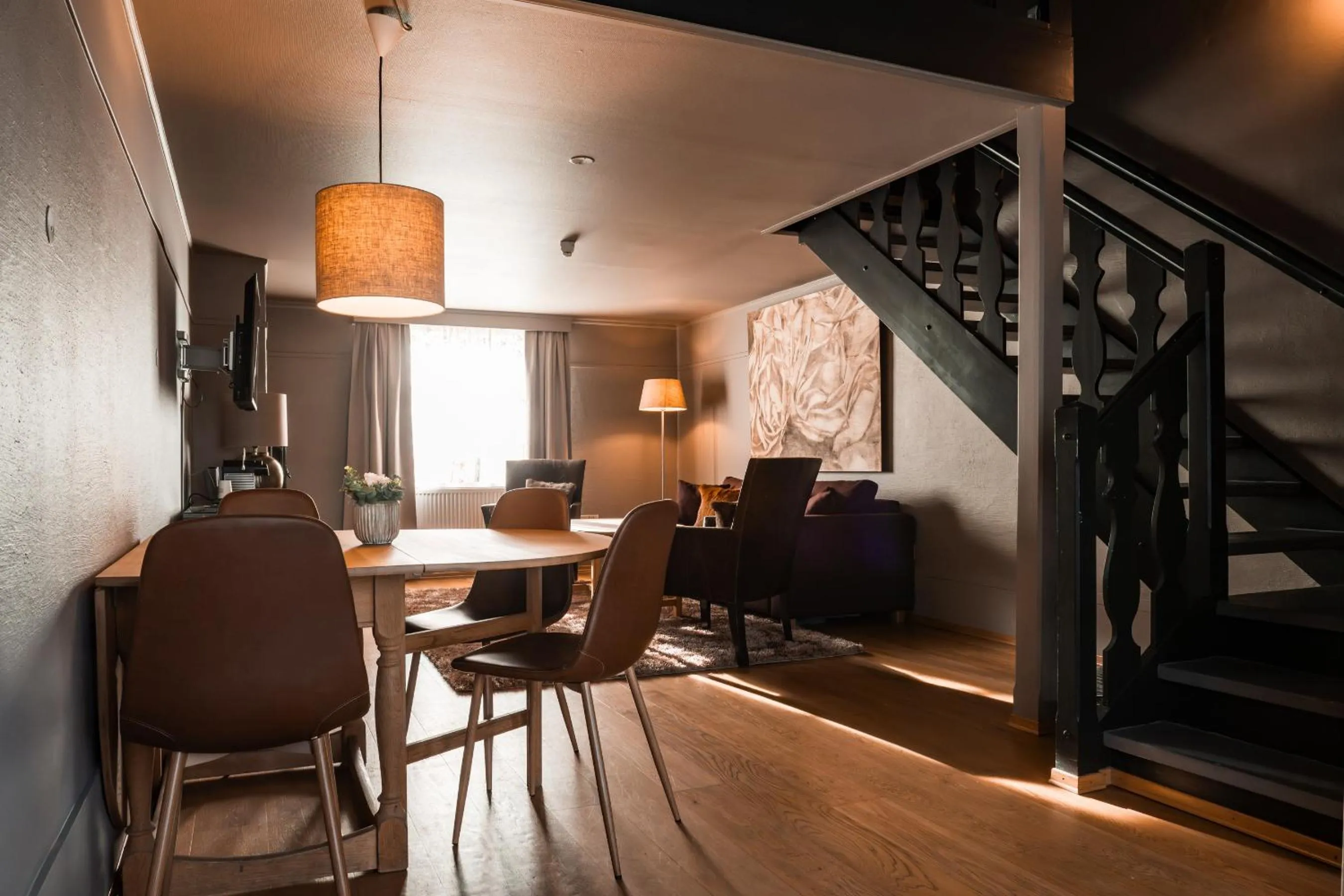 Living room in Sundvolden Hotel