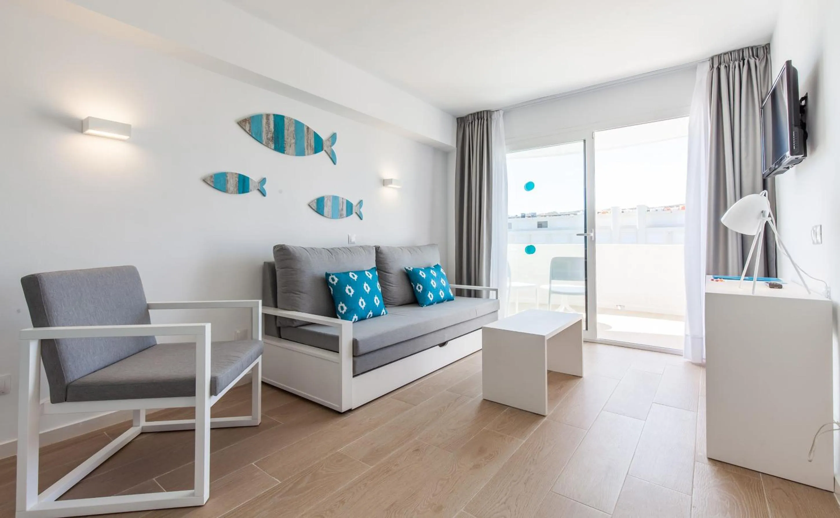 Living room in BLUESEA Gran Playa