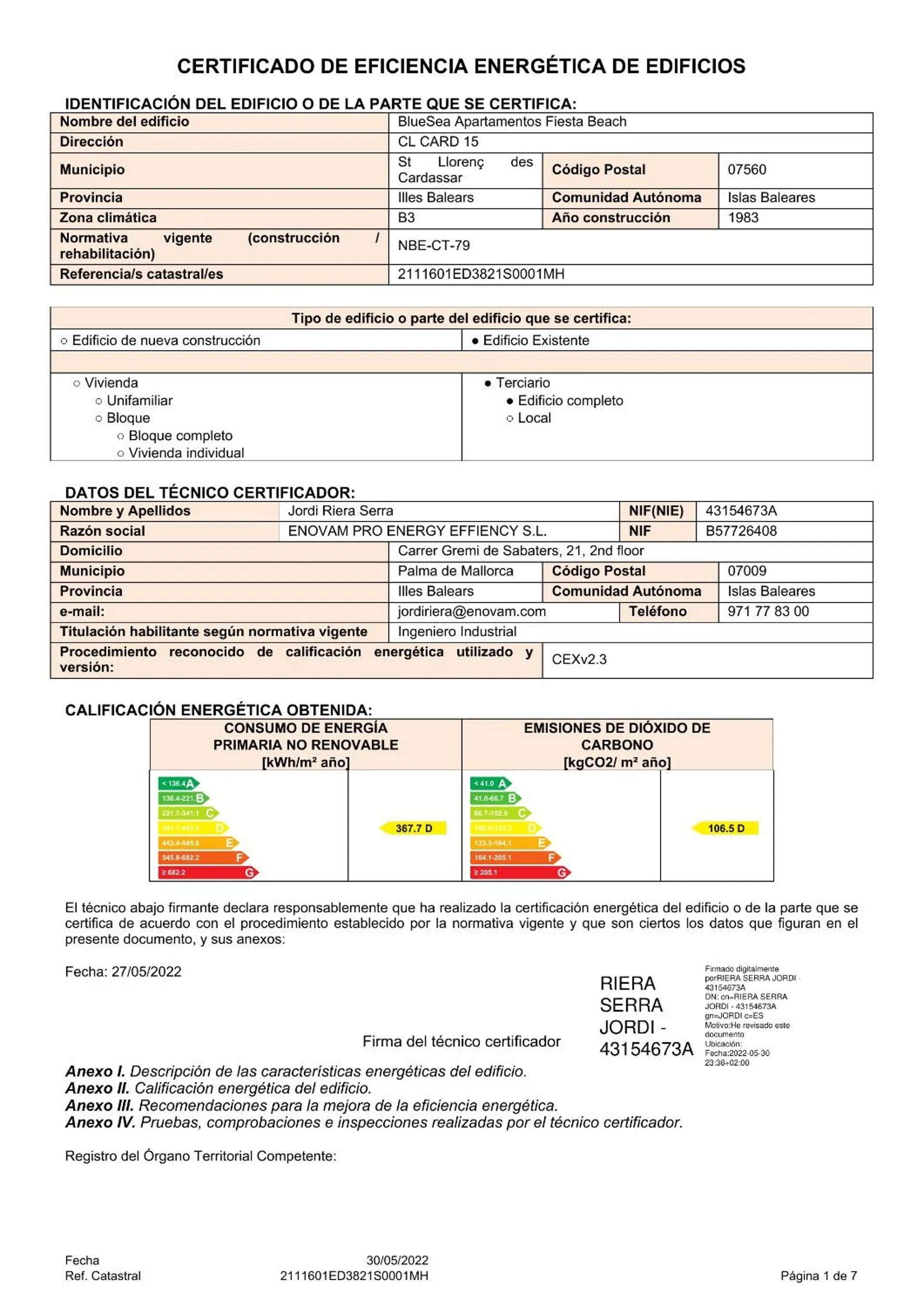 Logo/Certificate/Sign in BLUESEA Gran Playa