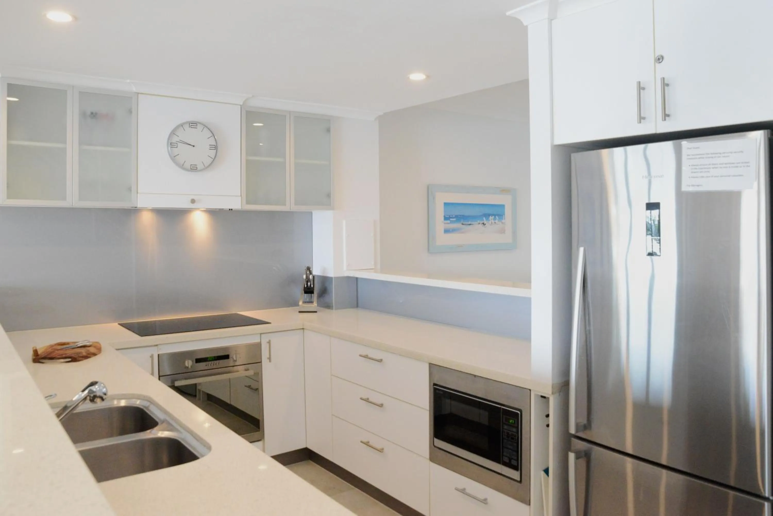 Kitchen or kitchenette in Noosa Entrance Waterfront Resort