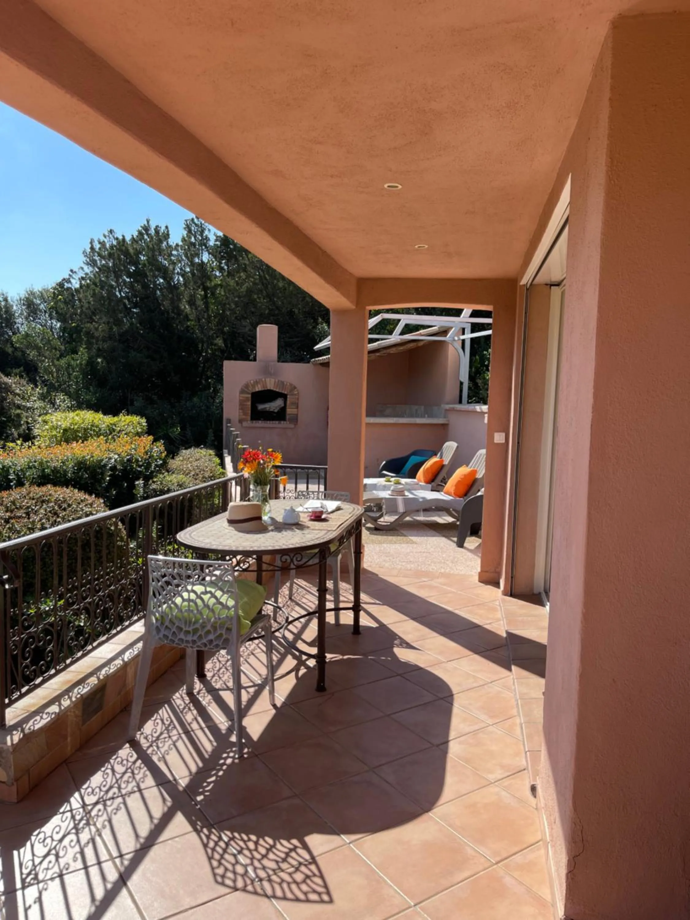 Patio in Résidence U Pirellu