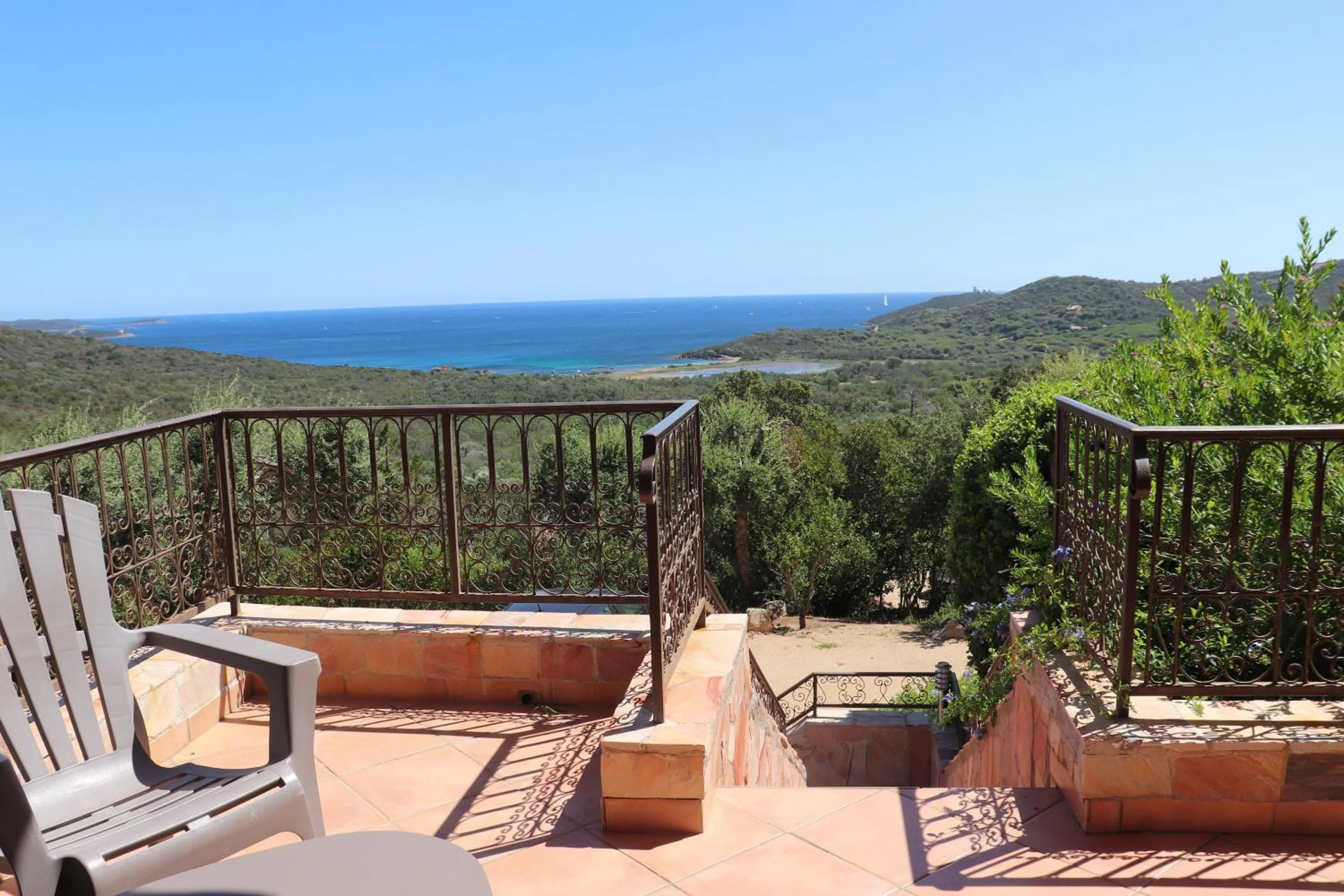 Patio in Résidence U Pirellu