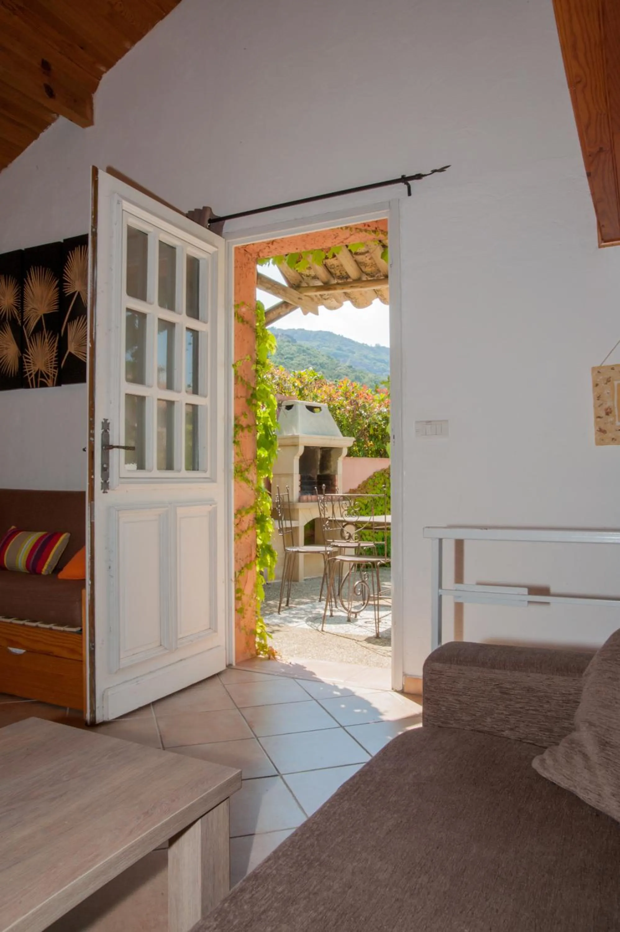 Living room in Résidence U Pirellu