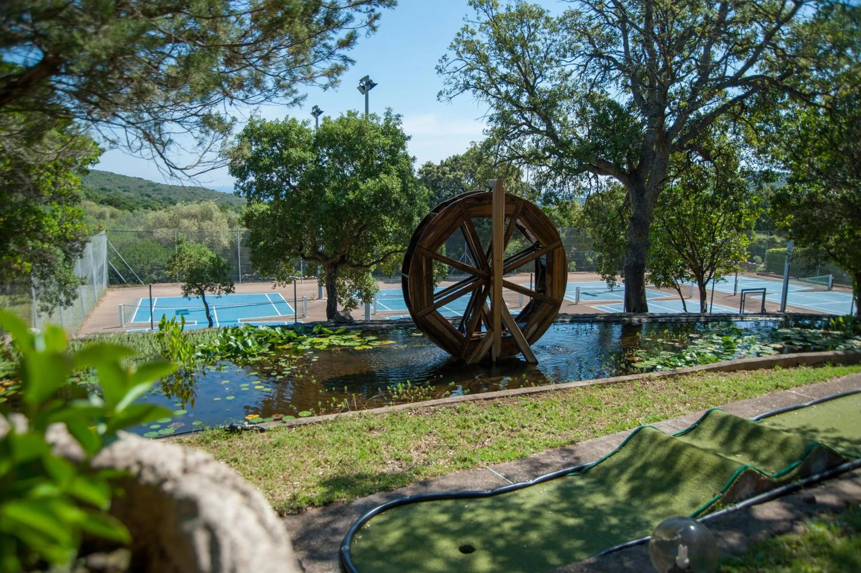 Children play ground in Résidence U Pirellu