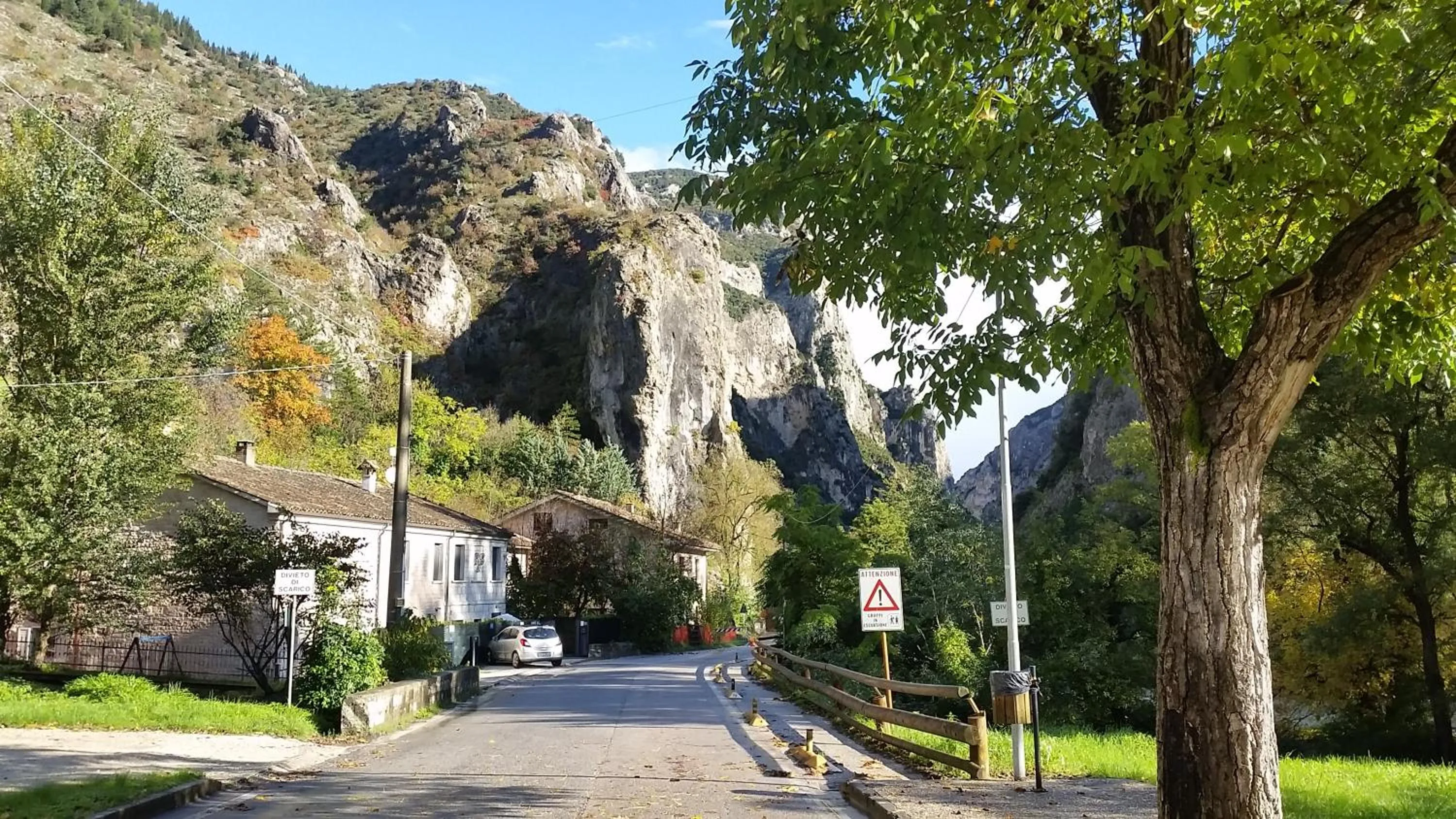 Street view in B&B Aquilegia