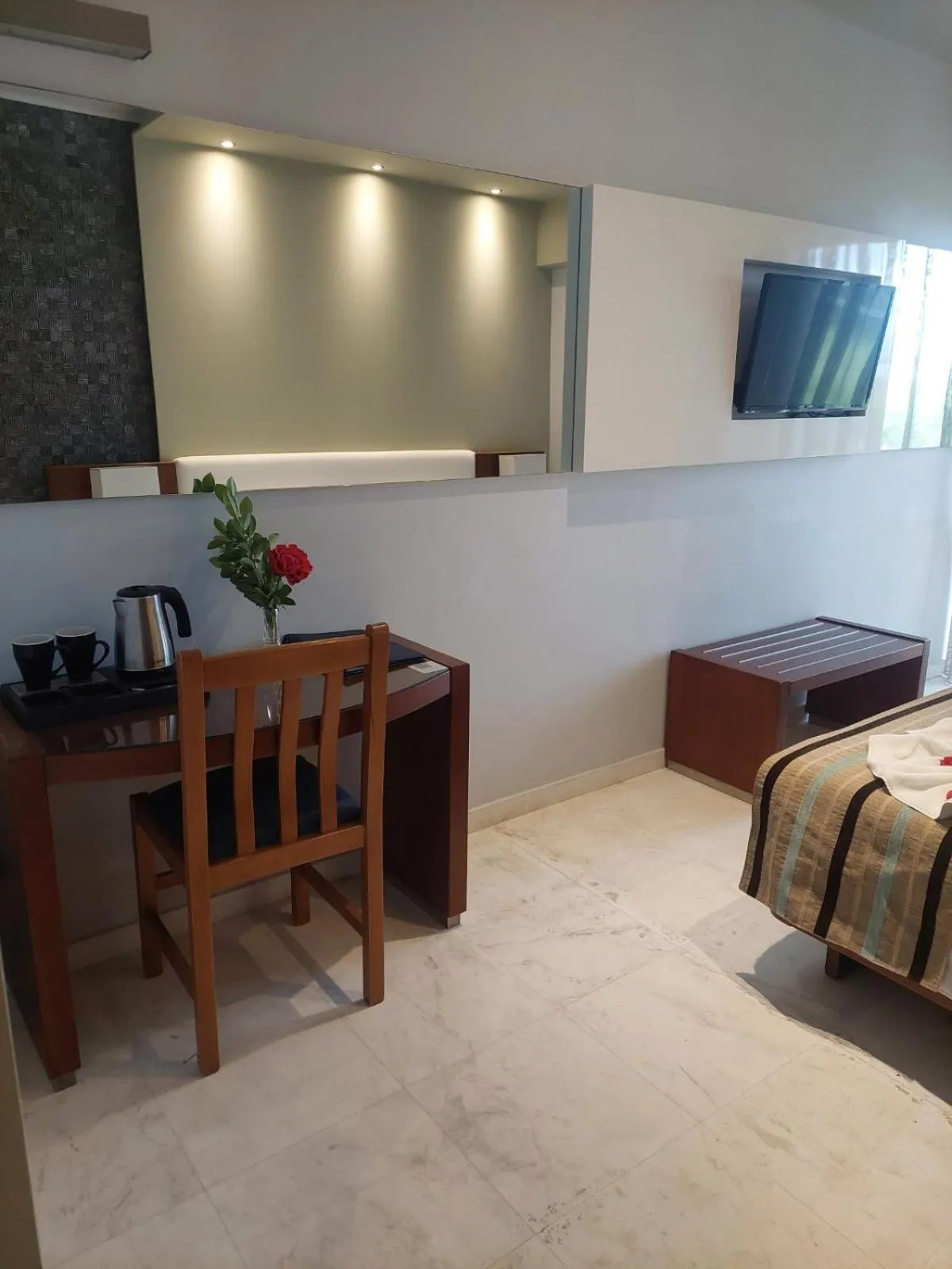 Bedroom, Bed in Eleftheria Hotel