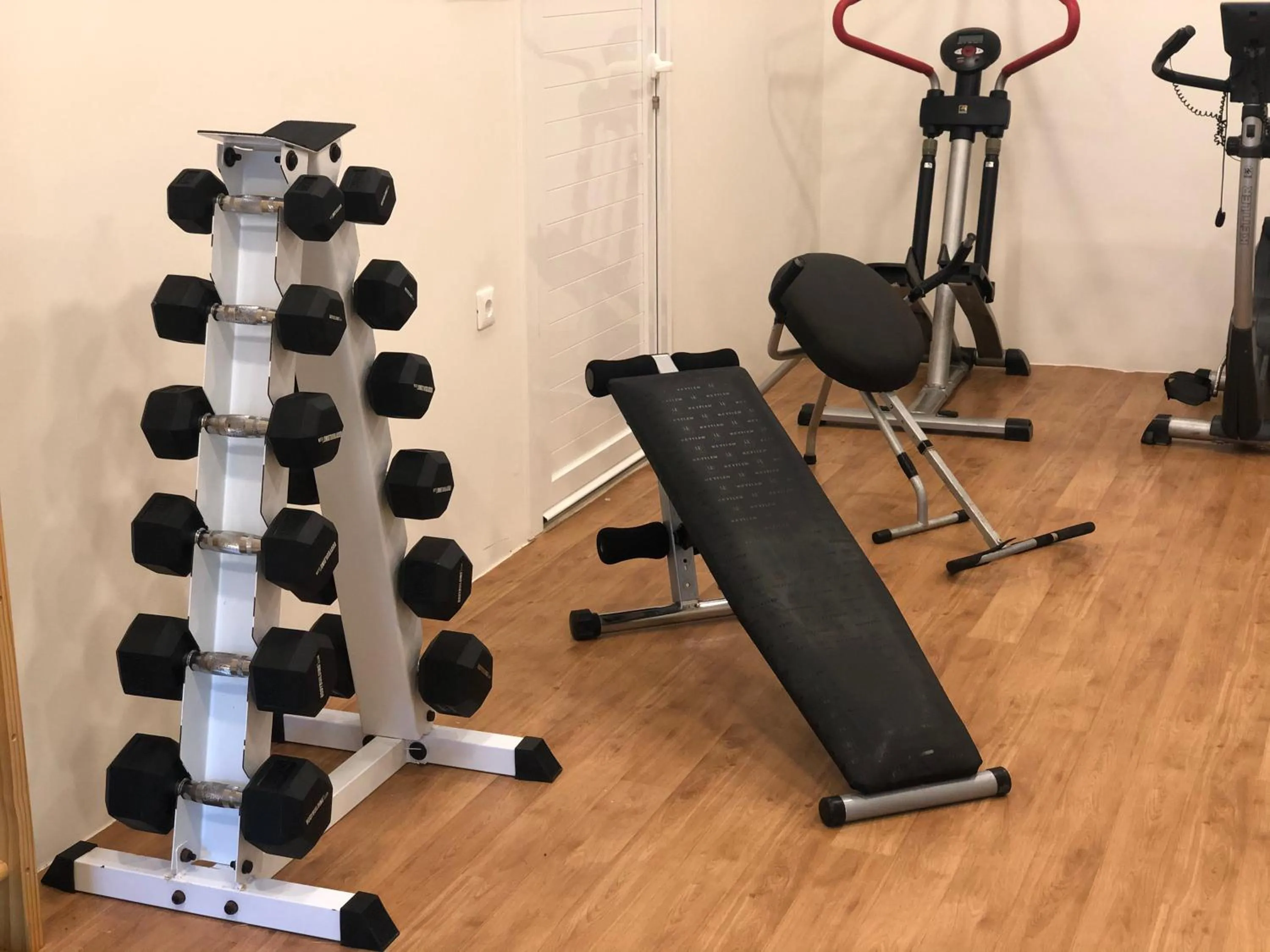 Fitness centre/facilities in Eleftheria Hotel