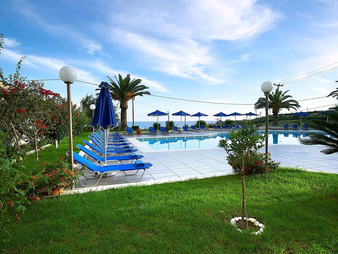 Swimming pool in Eleftheria Hotel