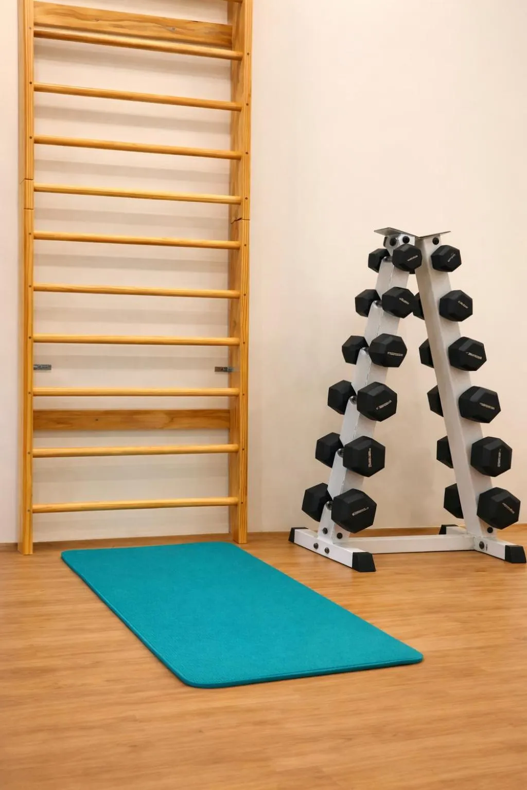 Fitness centre/facilities in Eleftheria Hotel