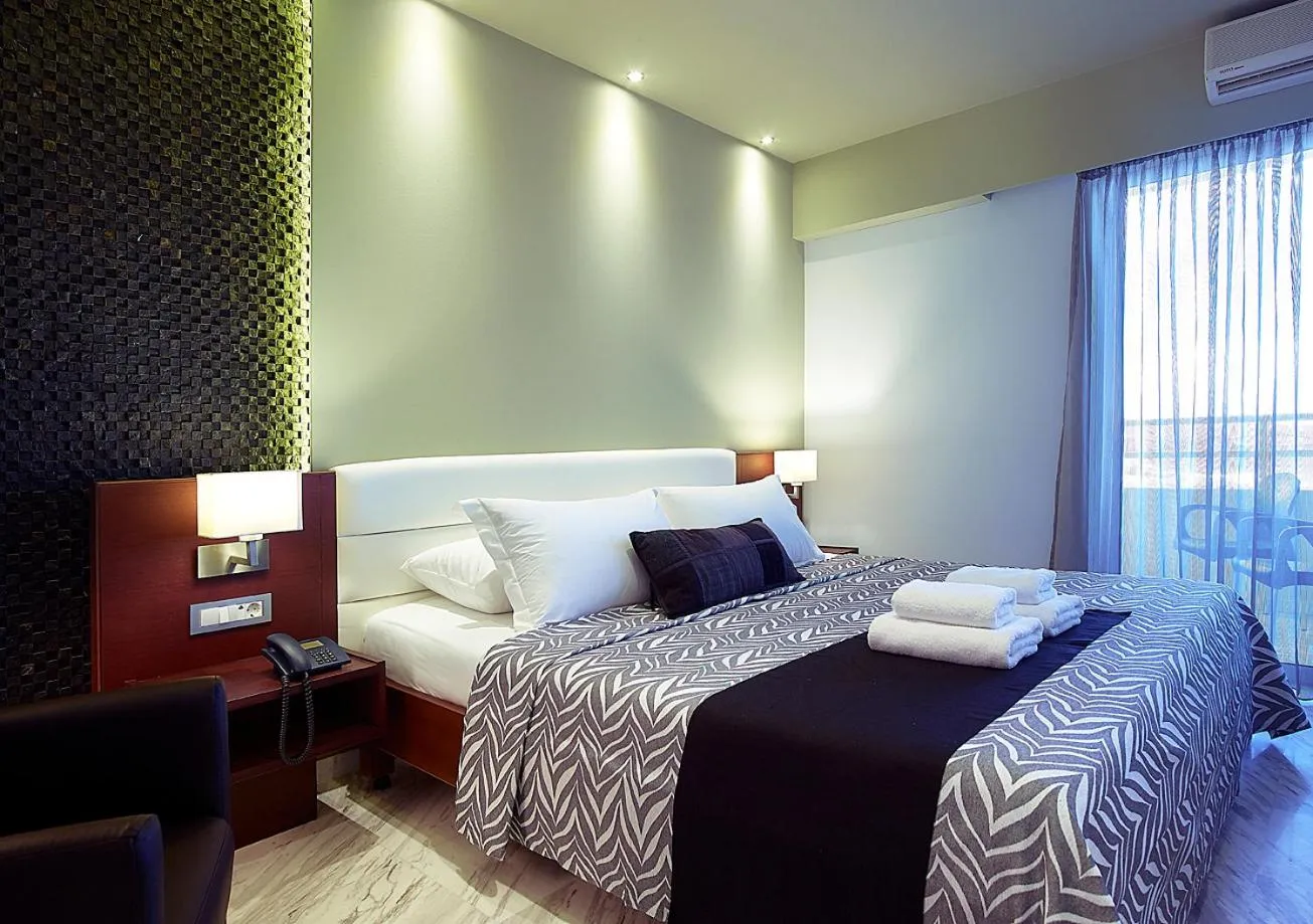 Bedroom, Bed in Eleftheria Hotel