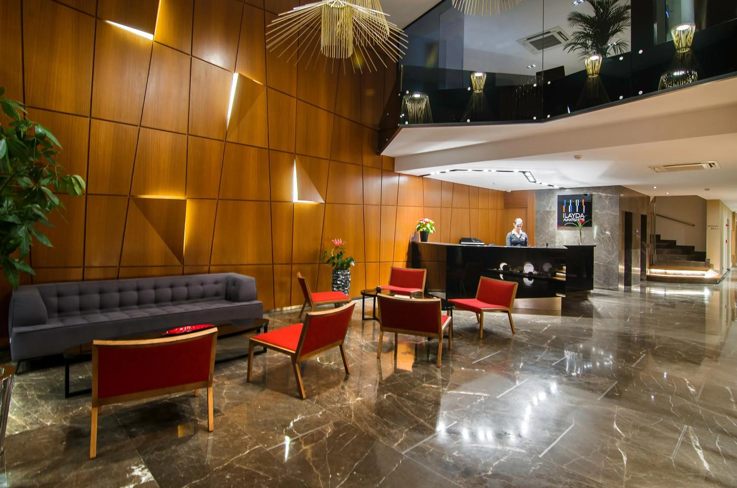 Lobby or reception in Ilayda Avantgarde Hotel