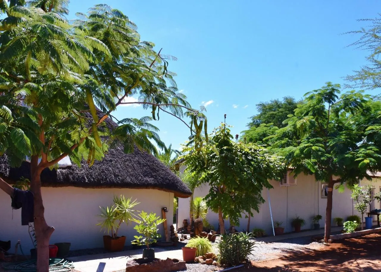 Garden view in Kamaku Guesthouse cc
