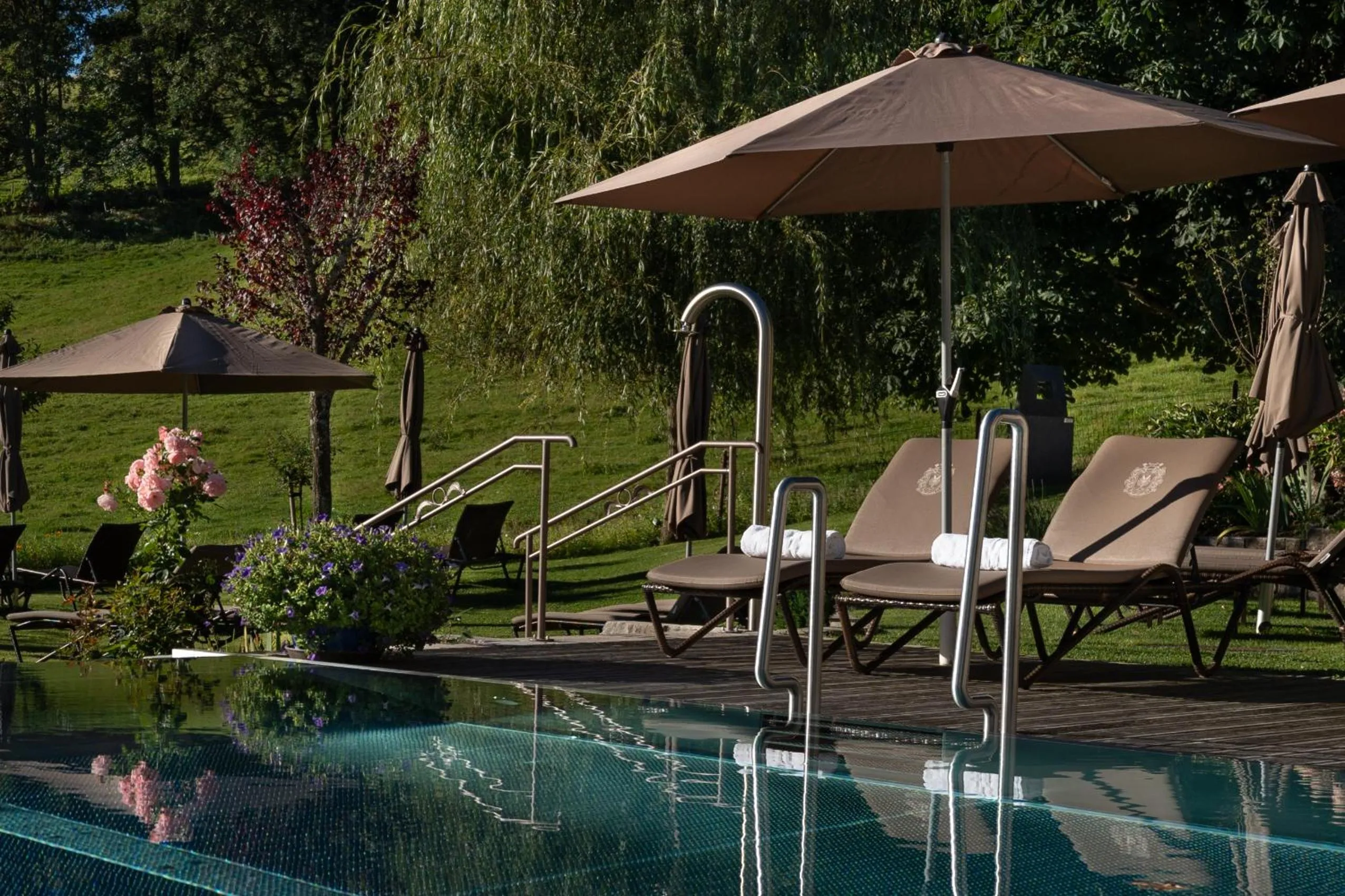 Swimming pool in Hotel Kesslermühle