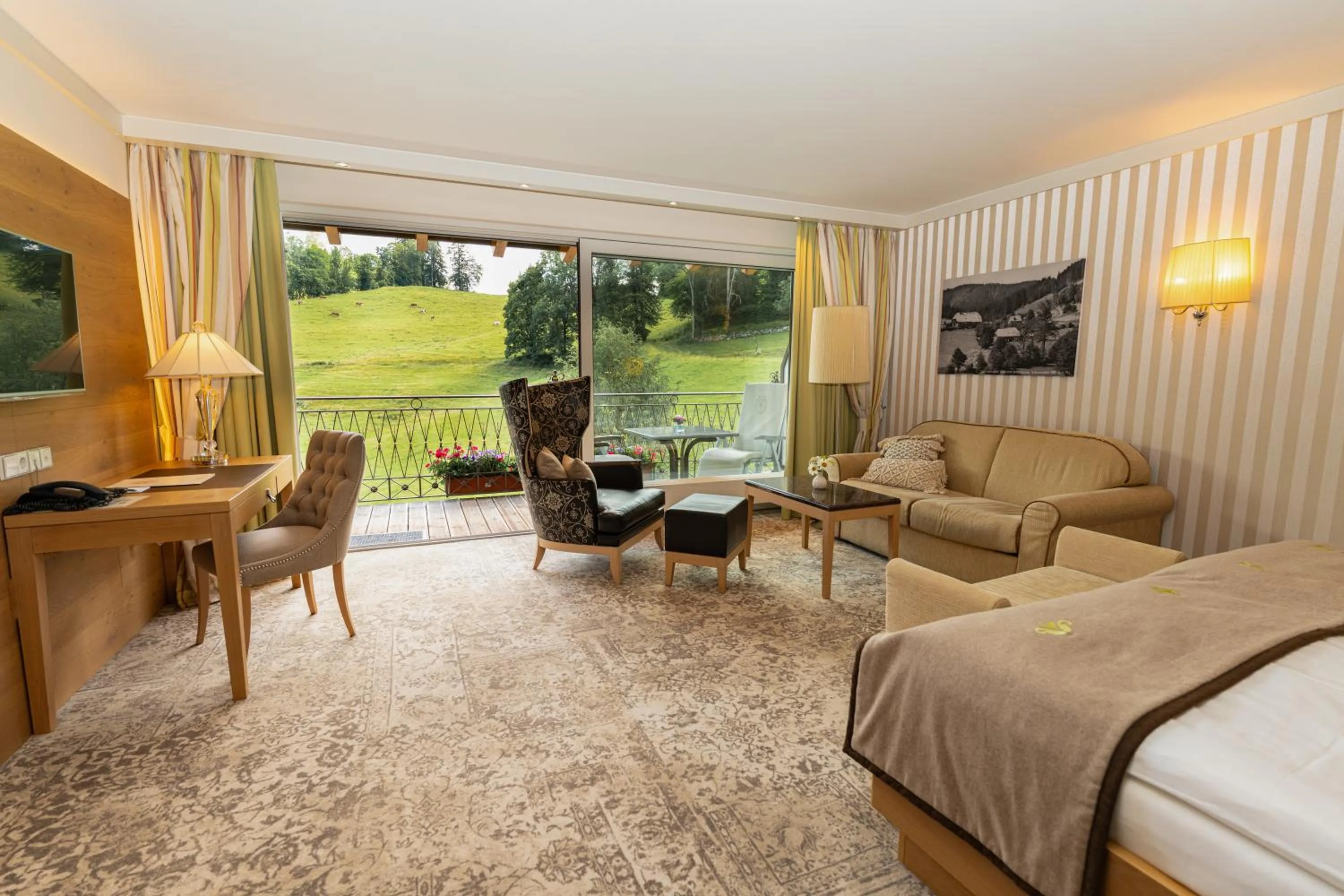 Photo of the whole room, Bed in Hotel Kesslermühle