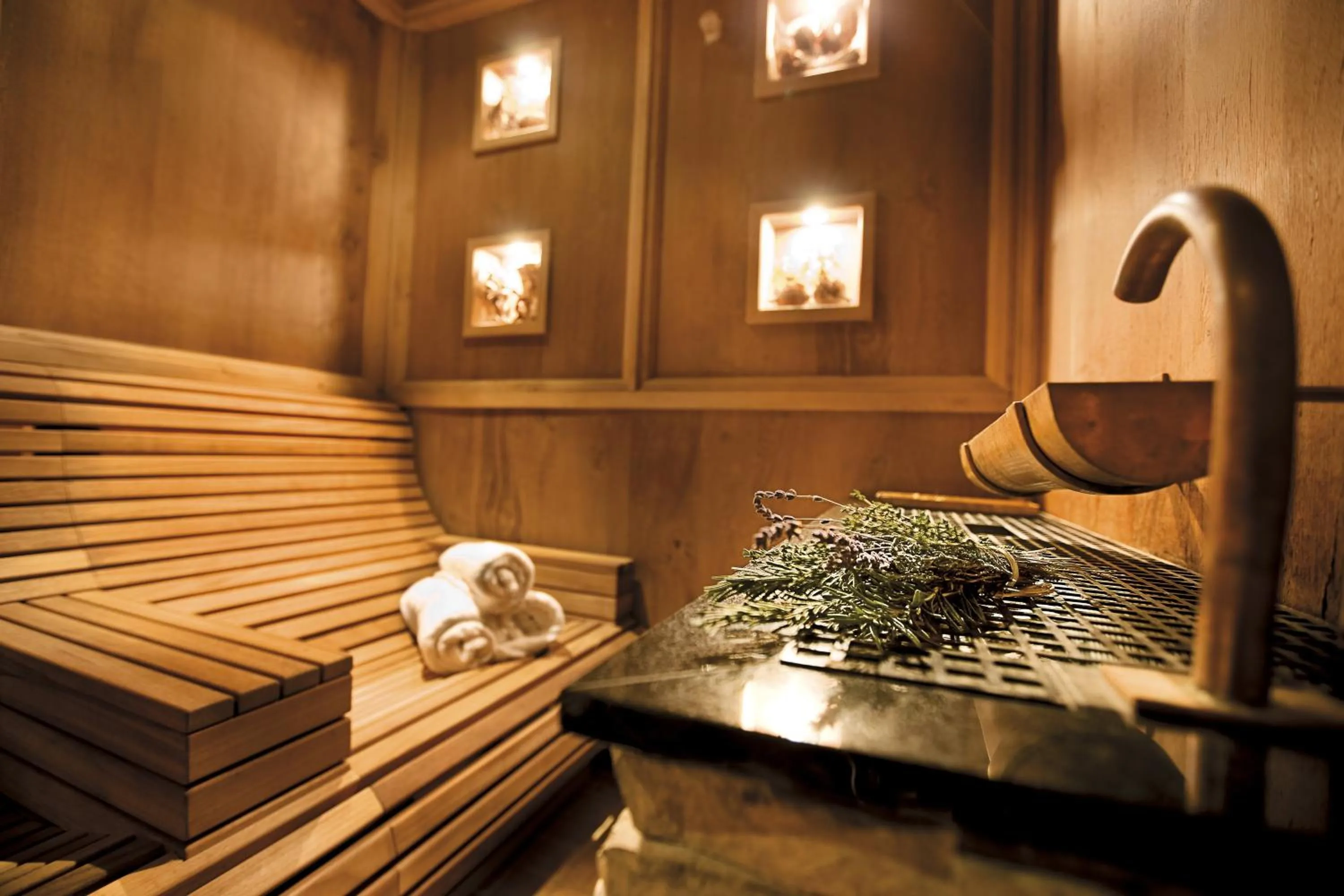 Spa and wellness centre/facilities in Hotel Kesslermühle