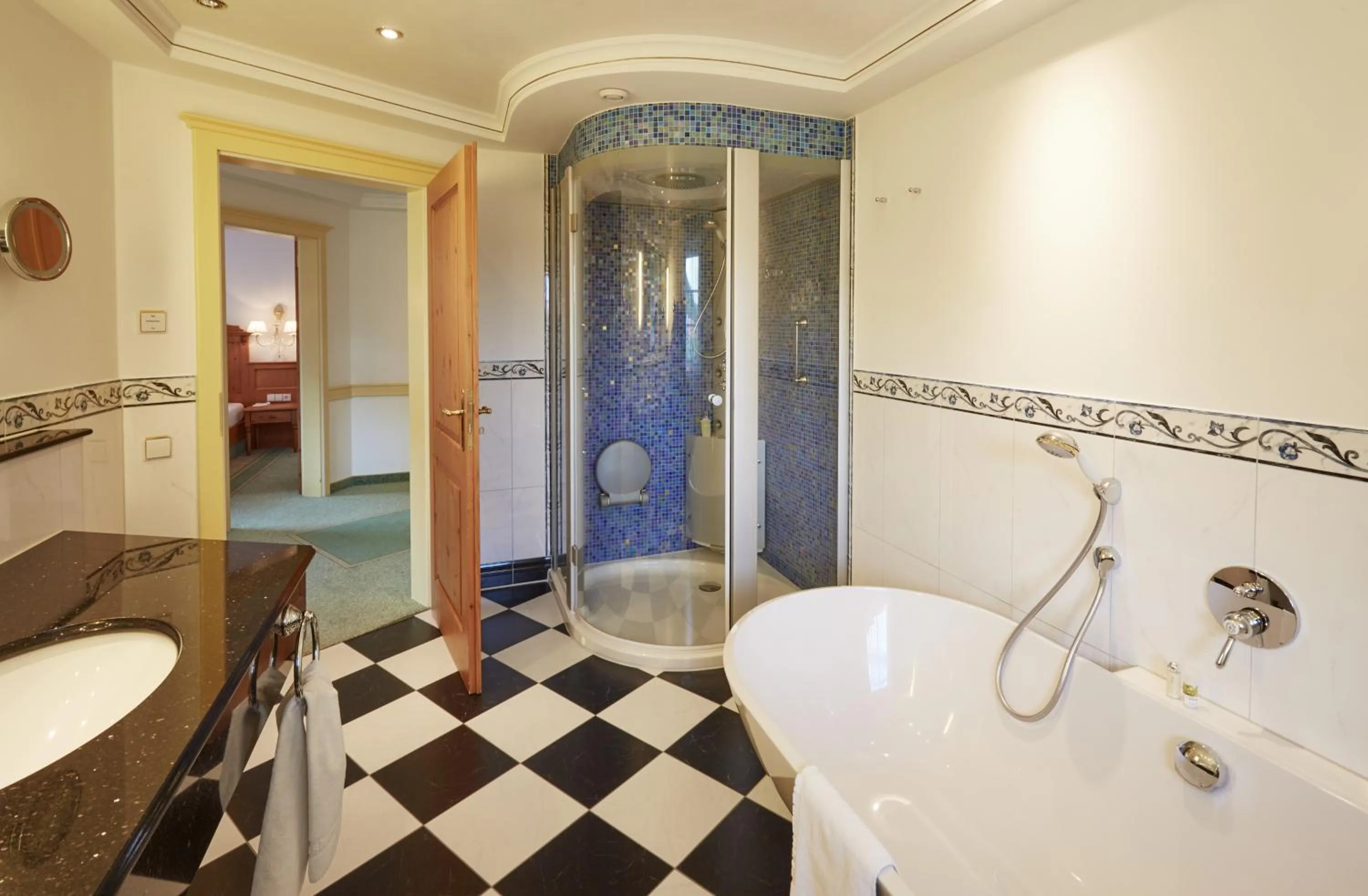 Bathroom in Hotel Kesslermühle