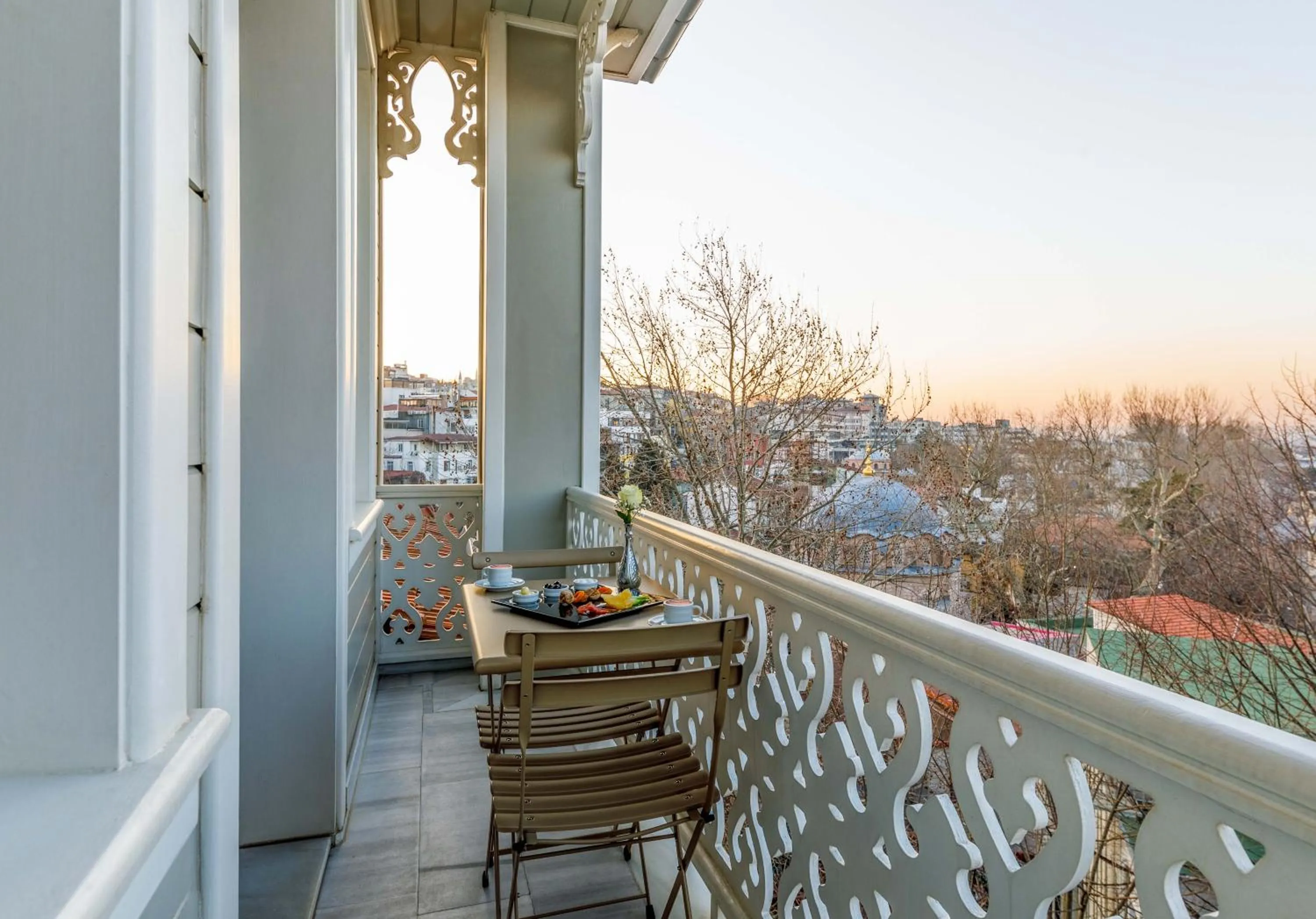 Balcony/Terrace in Hagia Sofia Mansions Istanbul, Curio Collection by Hilton