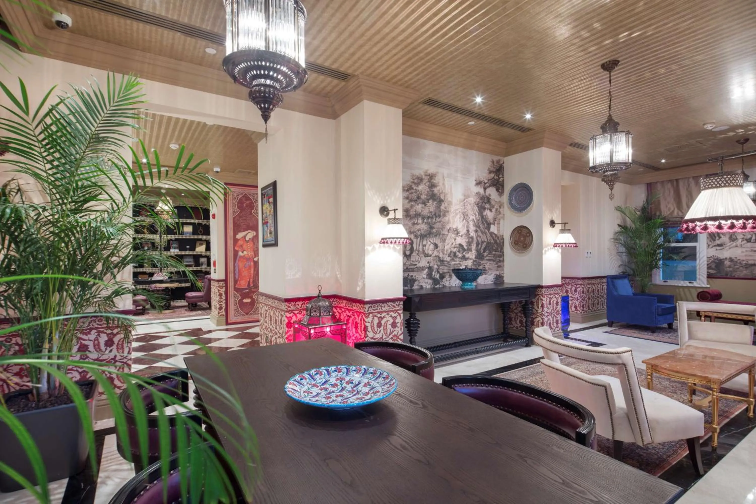 Lobby or reception in Hagia Sofia Mansions Istanbul, Curio Collection by Hilton