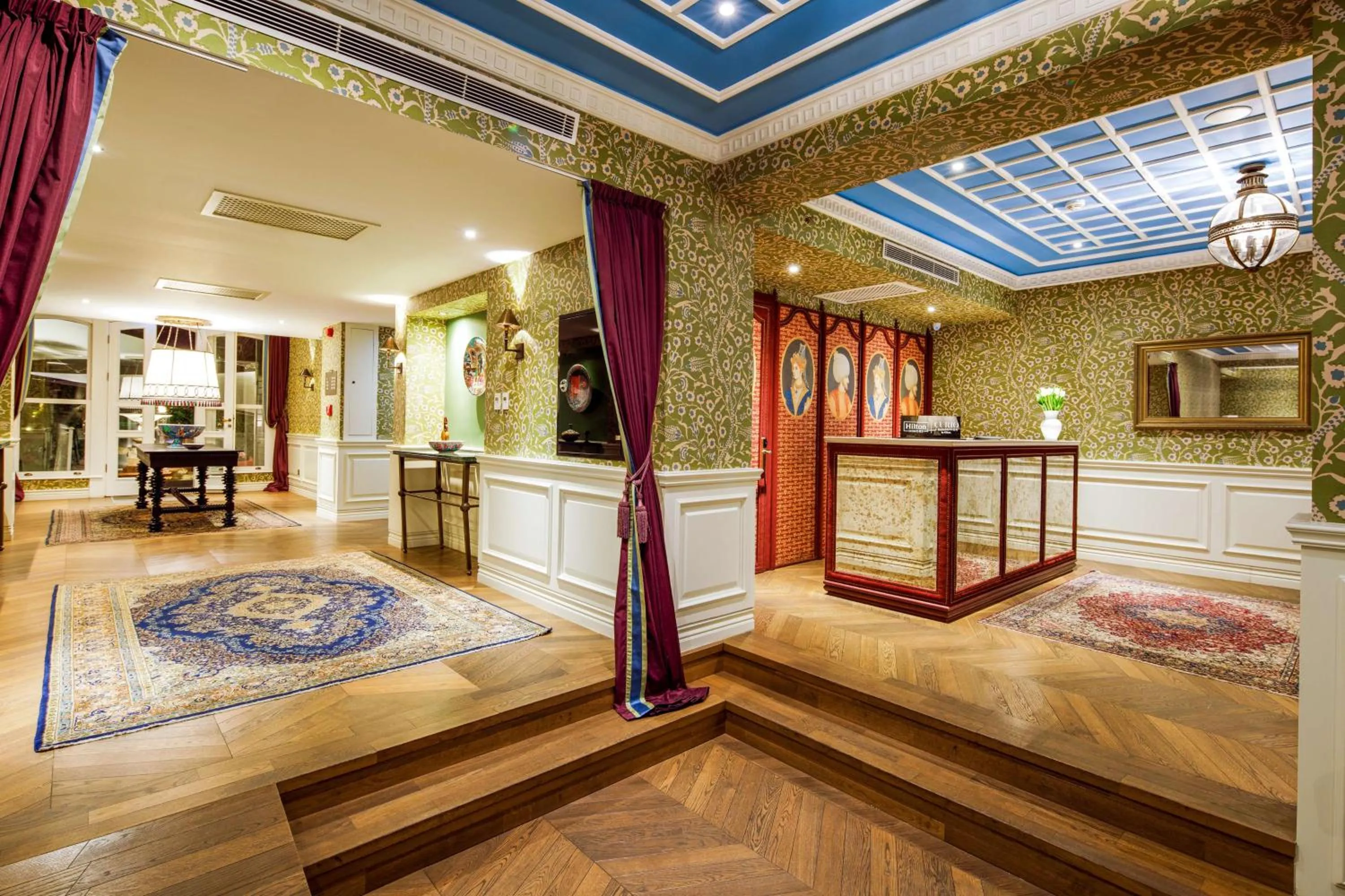 Lobby or reception in Hagia Sofia Mansions Istanbul, Curio Collection by Hilton